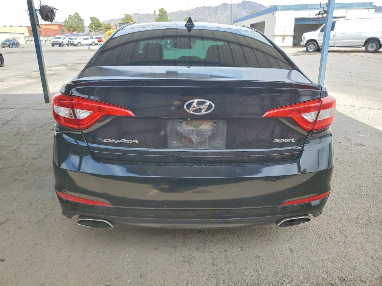2015 Hyundai Sonata Sport Black vin: 5NPE34AFXFH075257