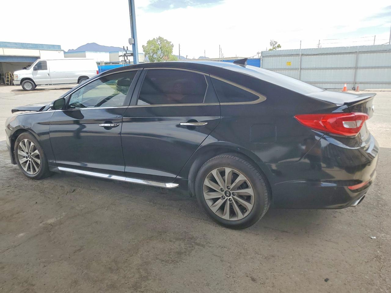 2015 Hyundai Sonata Sport Black vin: 5NPE34AFXFH075257