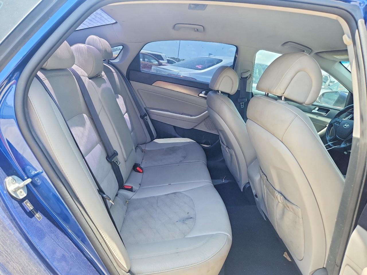 2015 Hyundai Sonata Sport Синий vin: 5NPE34AFXFH080247