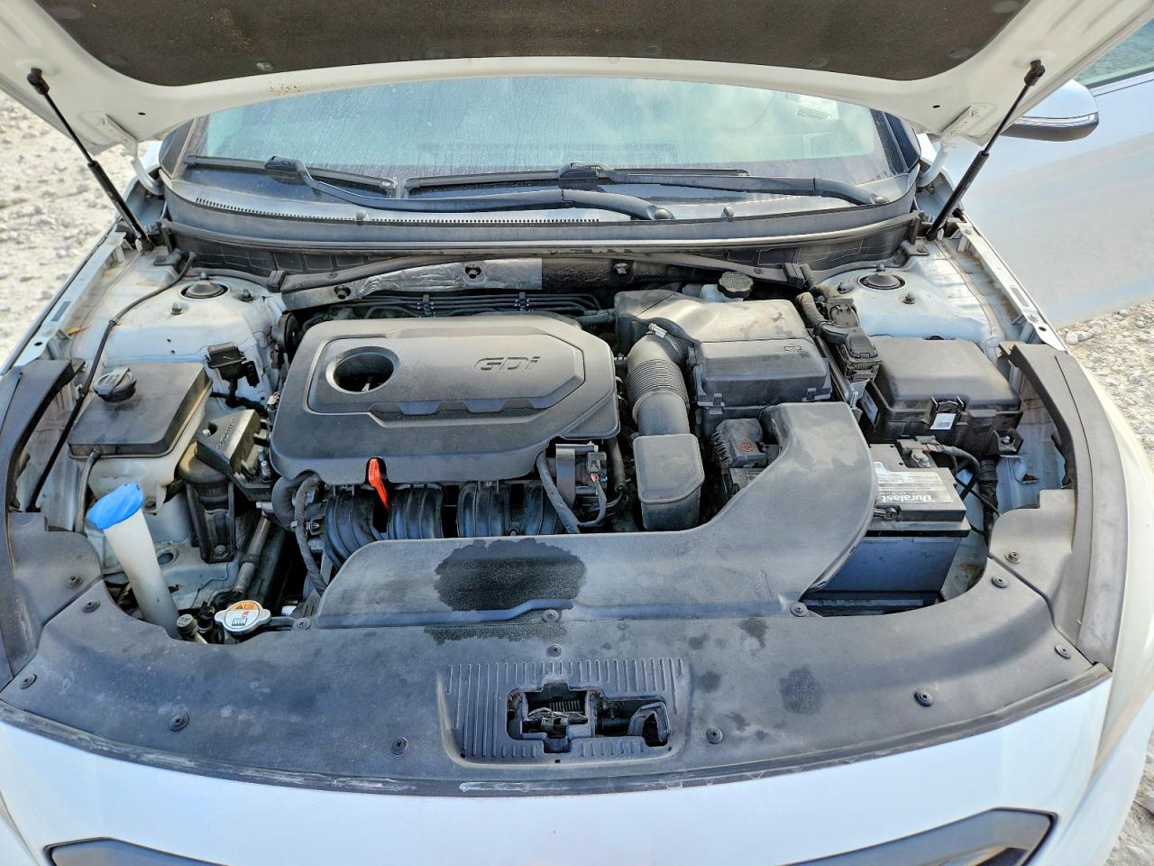 2015 Hyundai Sonata White vin: 5NPE34AFXFH080734
