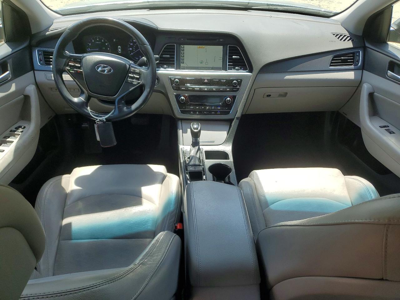 2015 Hyundai Sonata Sport Blue vin: 5NPE34AFXFH086193