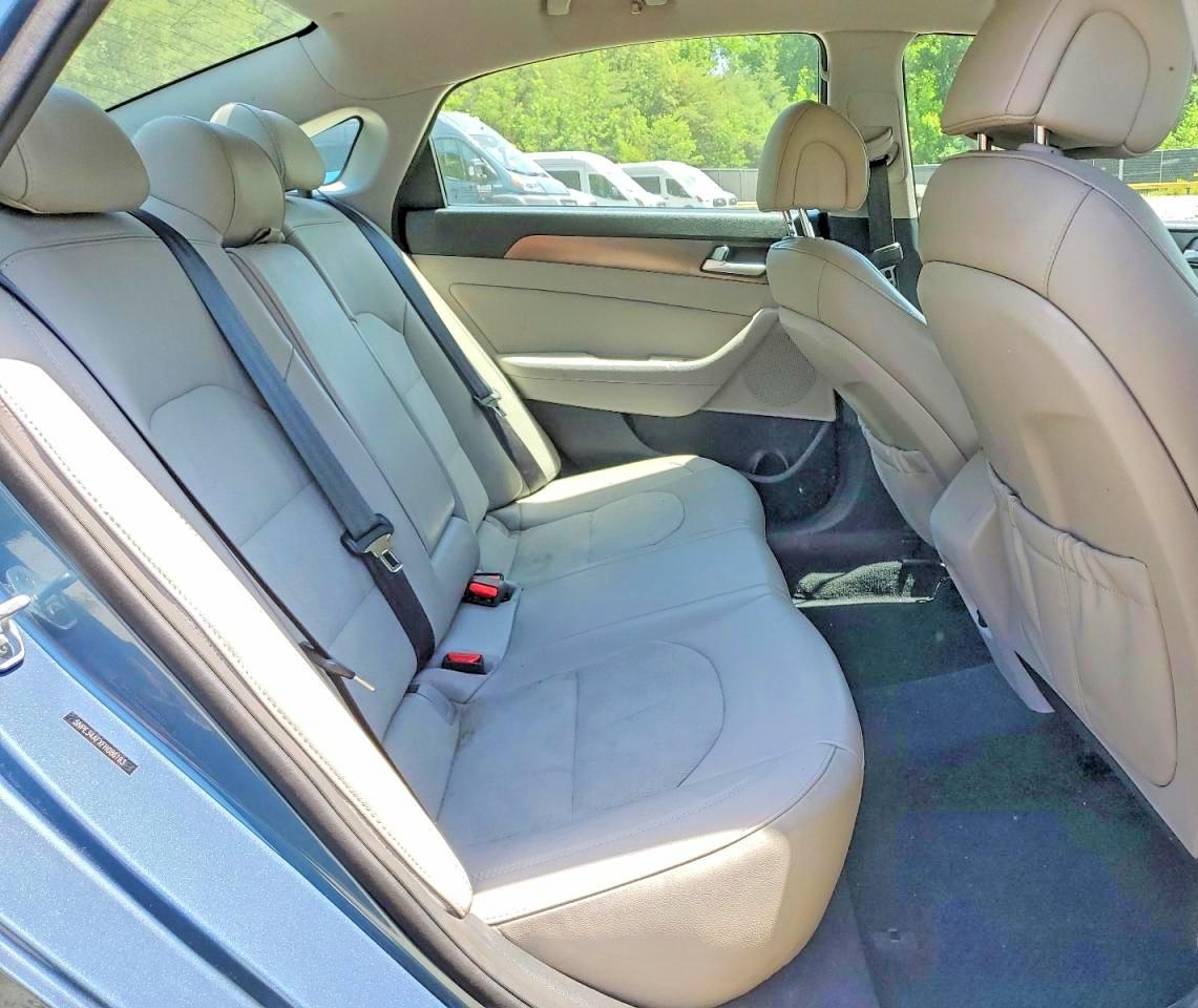 2015 Hyundai Sonata Sport Blue vin: 5NPE34AFXFH086193
