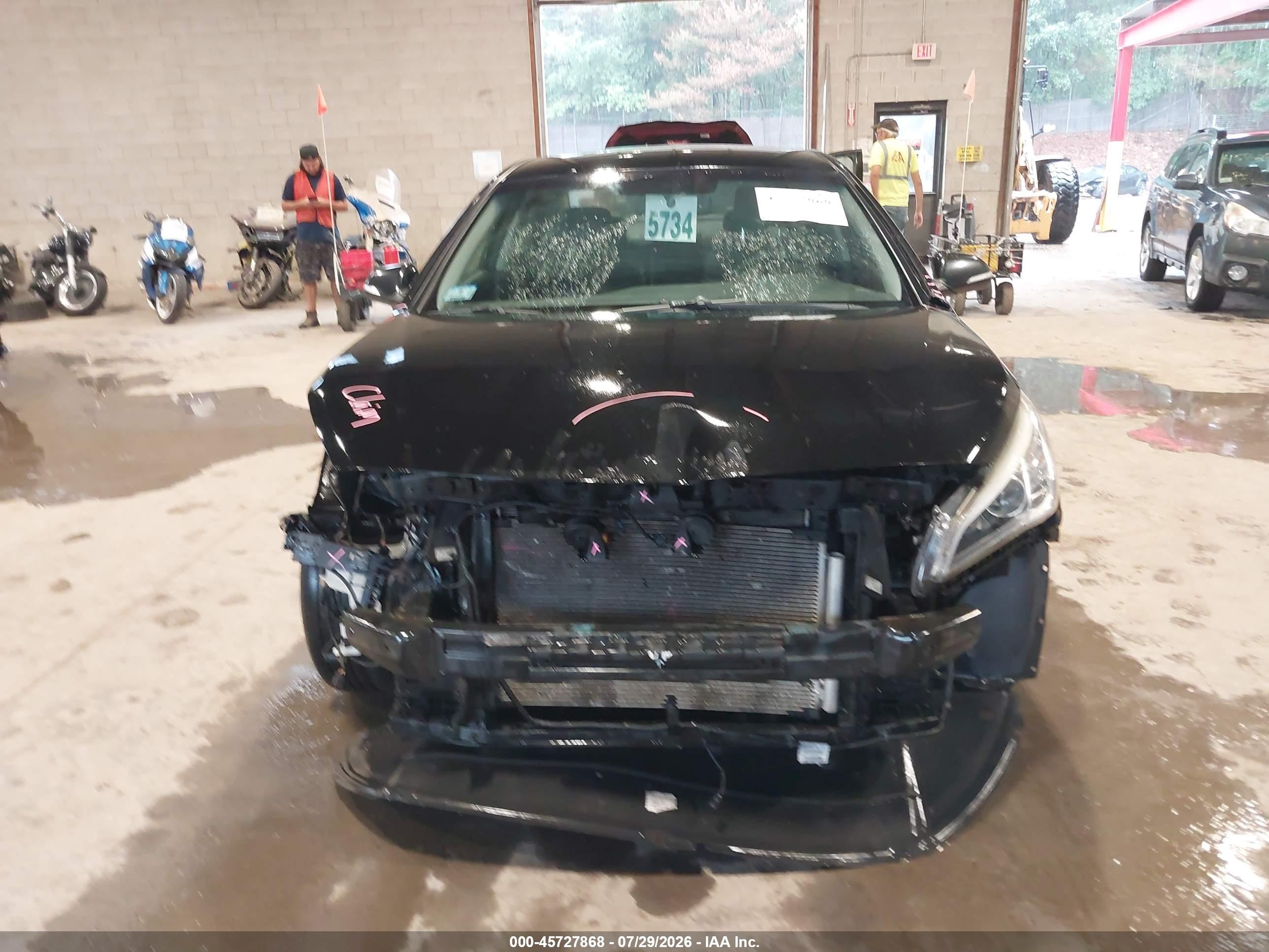 2015 Hyundai Sonata Sport Black vin: 5NPE34AFXFH092494