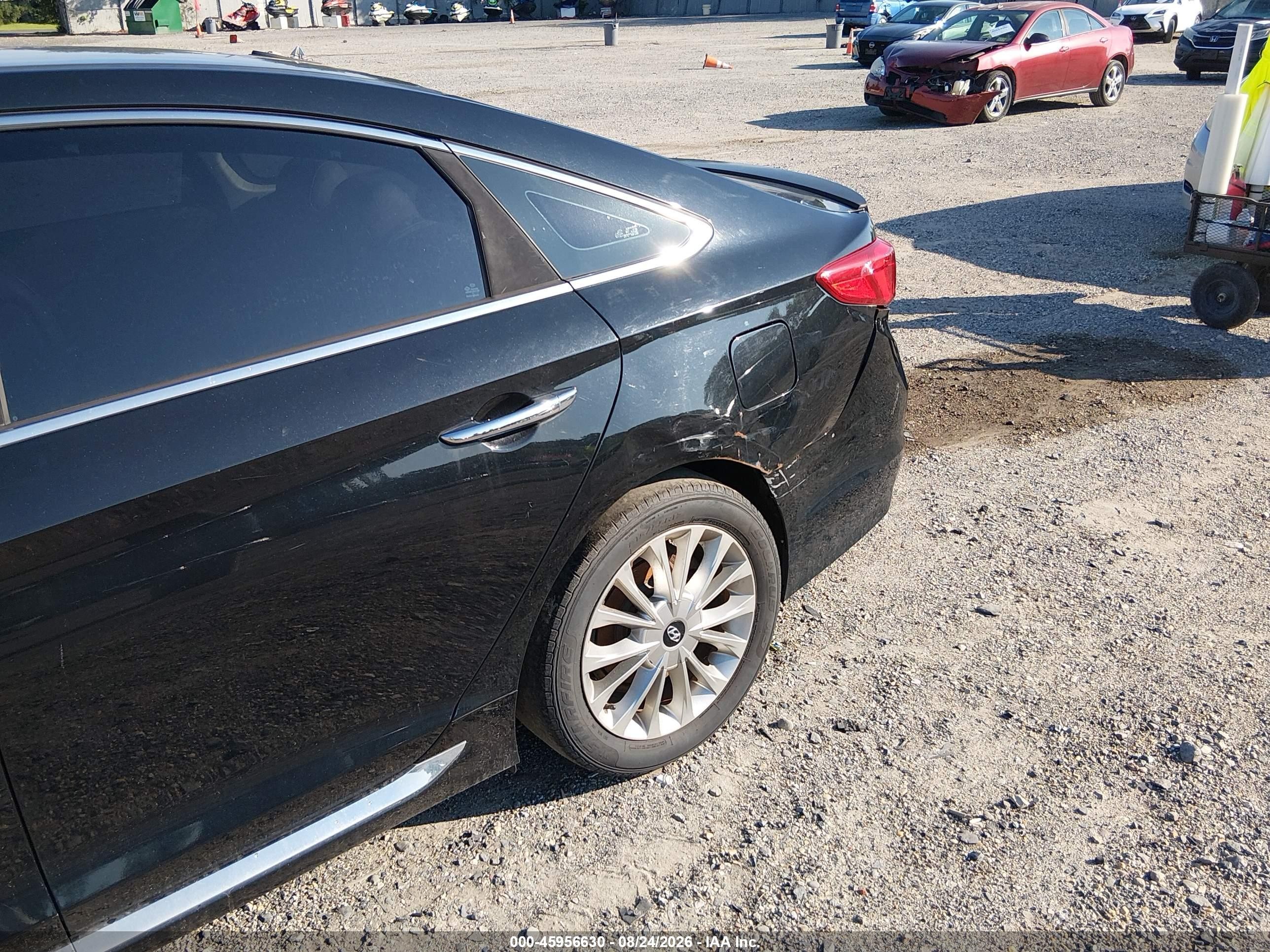 2015 Hyundai Sonata Limited Black vin: 5NPE34AFXFH095184
