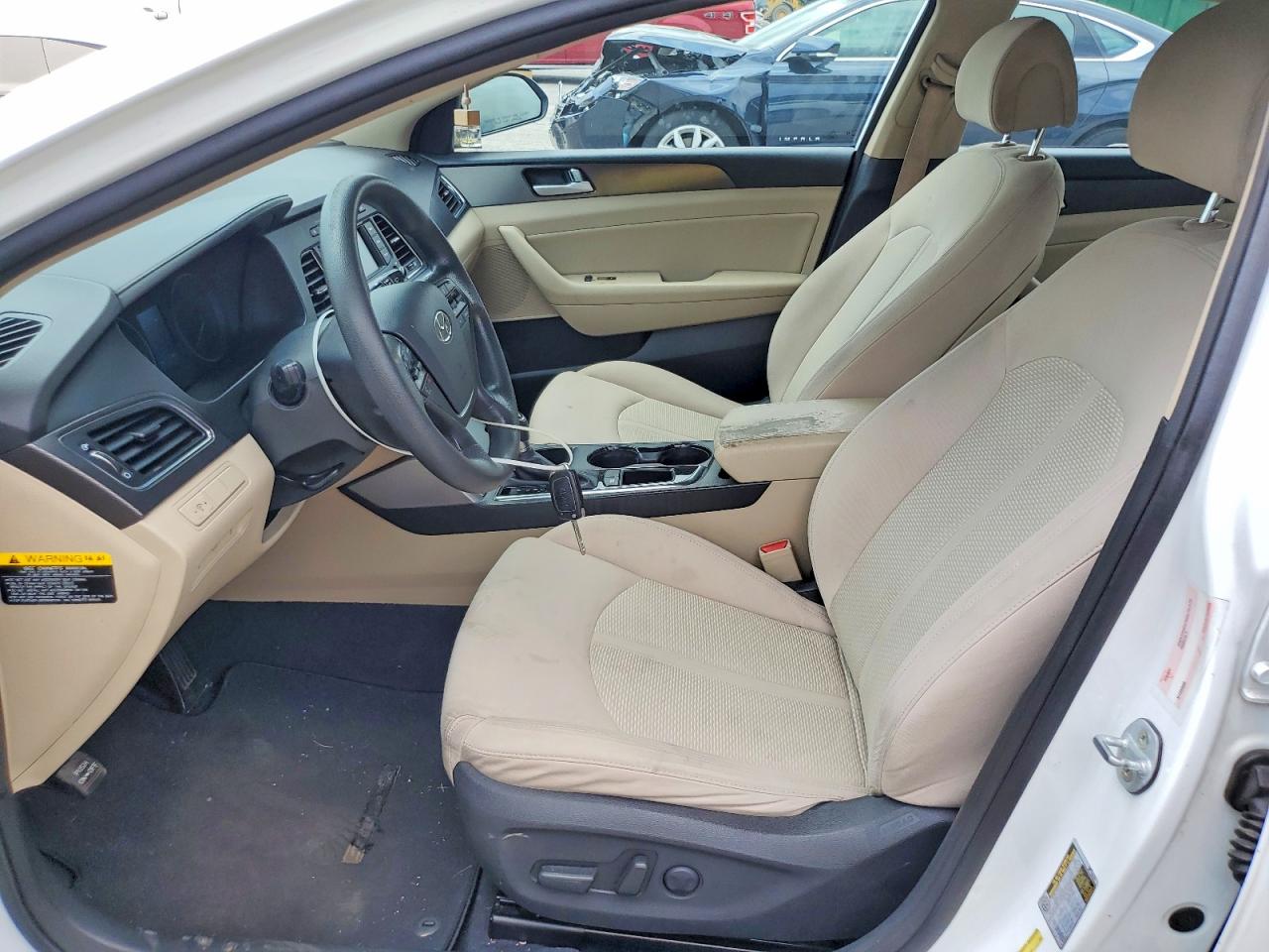 2015 Hyundai Sonata Sport White vin: 5NPE34AFXFH098733