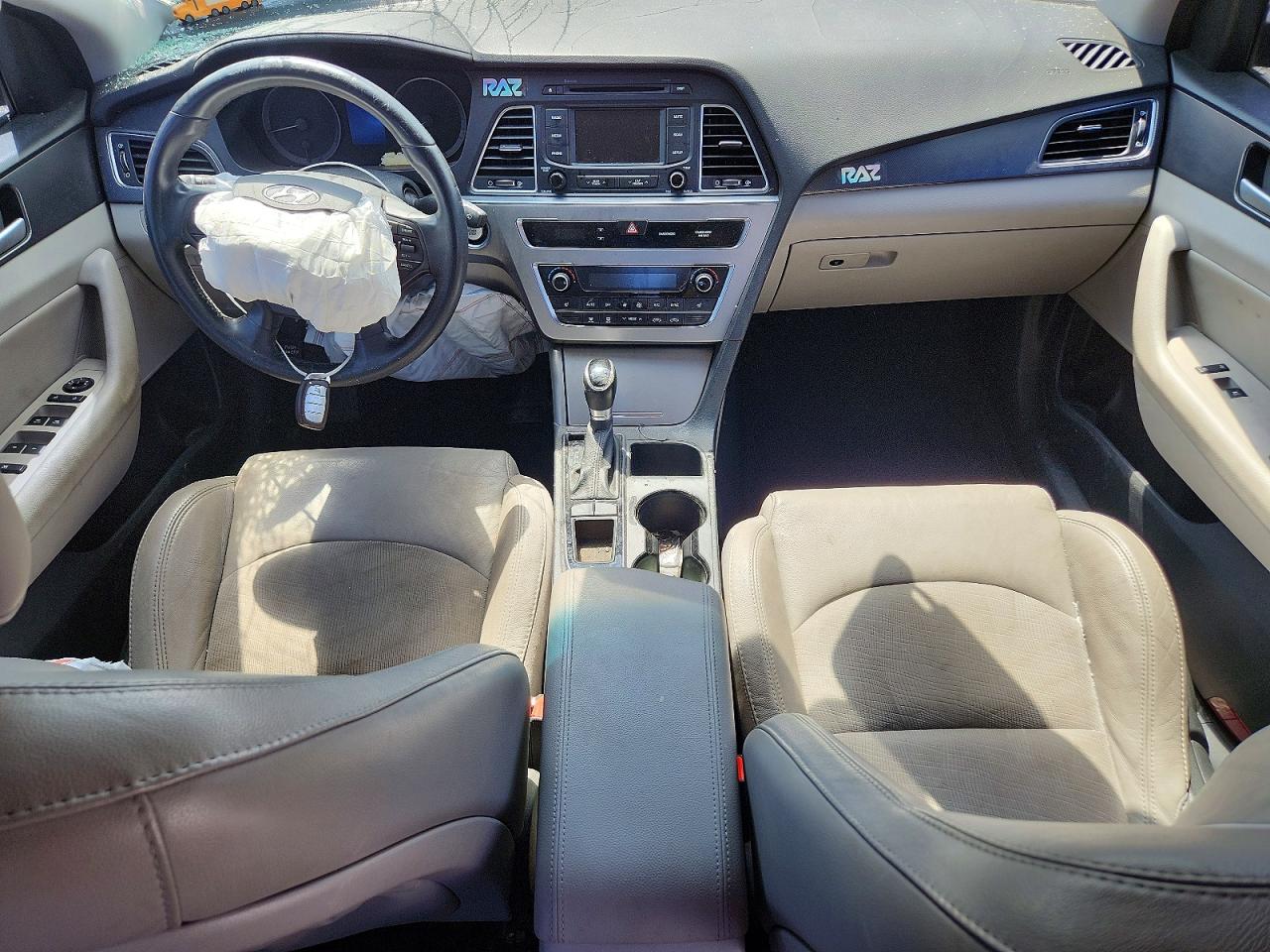 2015 Hyundai Sonata Sport Red vin: 5NPE34AFXFH103252