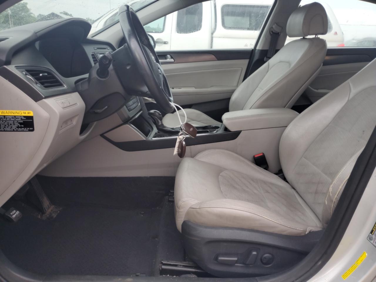 2015 Hyundai Sonata Sport Silver vin: 5NPE34AFXFH105356