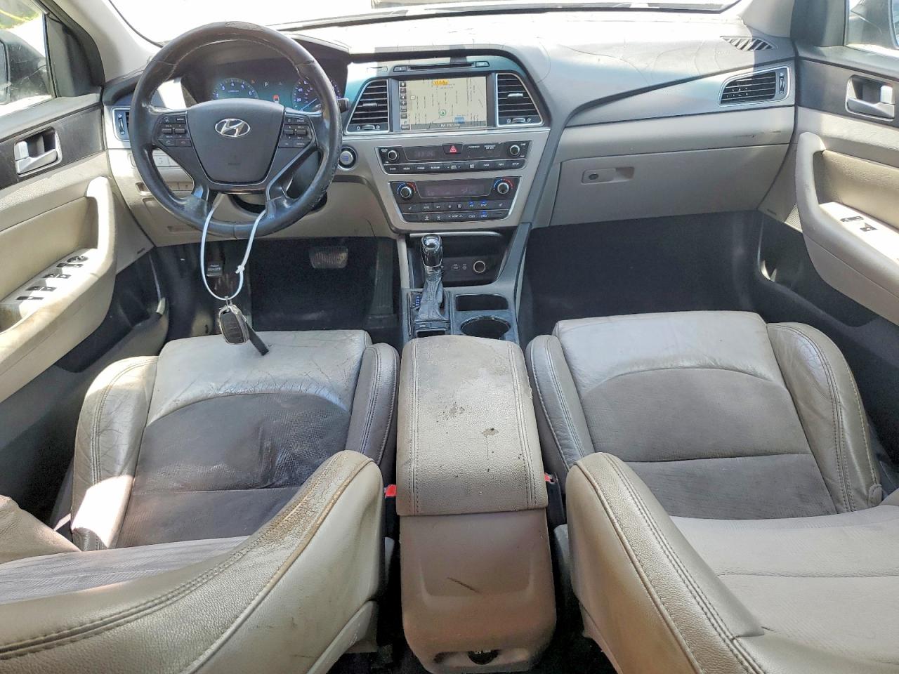 2015 Hyundai Sonata Sport Brown vin: 5NPE34AFXFH127843