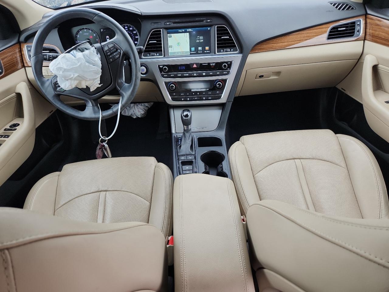 2015 Hyundai Sonata Limited Teal vin: 5NPE34AFXFH141015