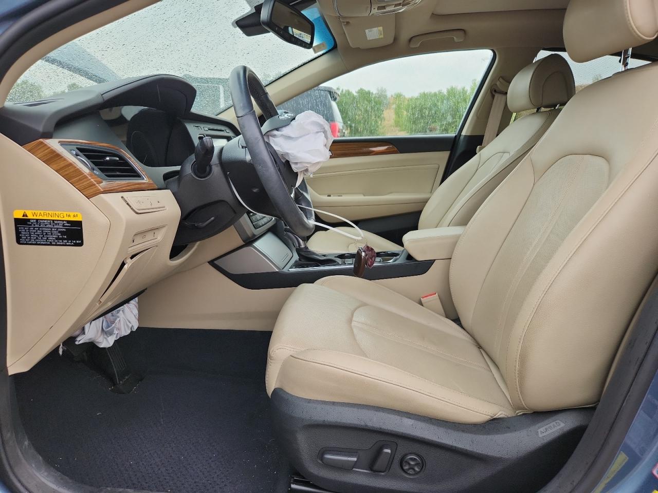 2015 Hyundai Sonata Limited Teal vin: 5NPE34AFXFH141015