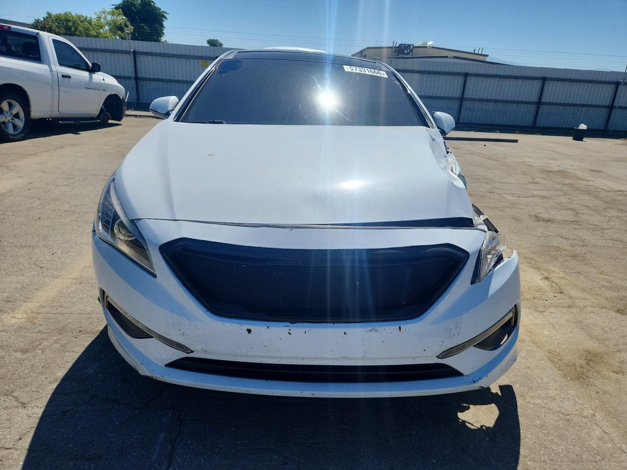 2015 Hyundai Sonata Limited White vin: 5NPE34AFXFH142990