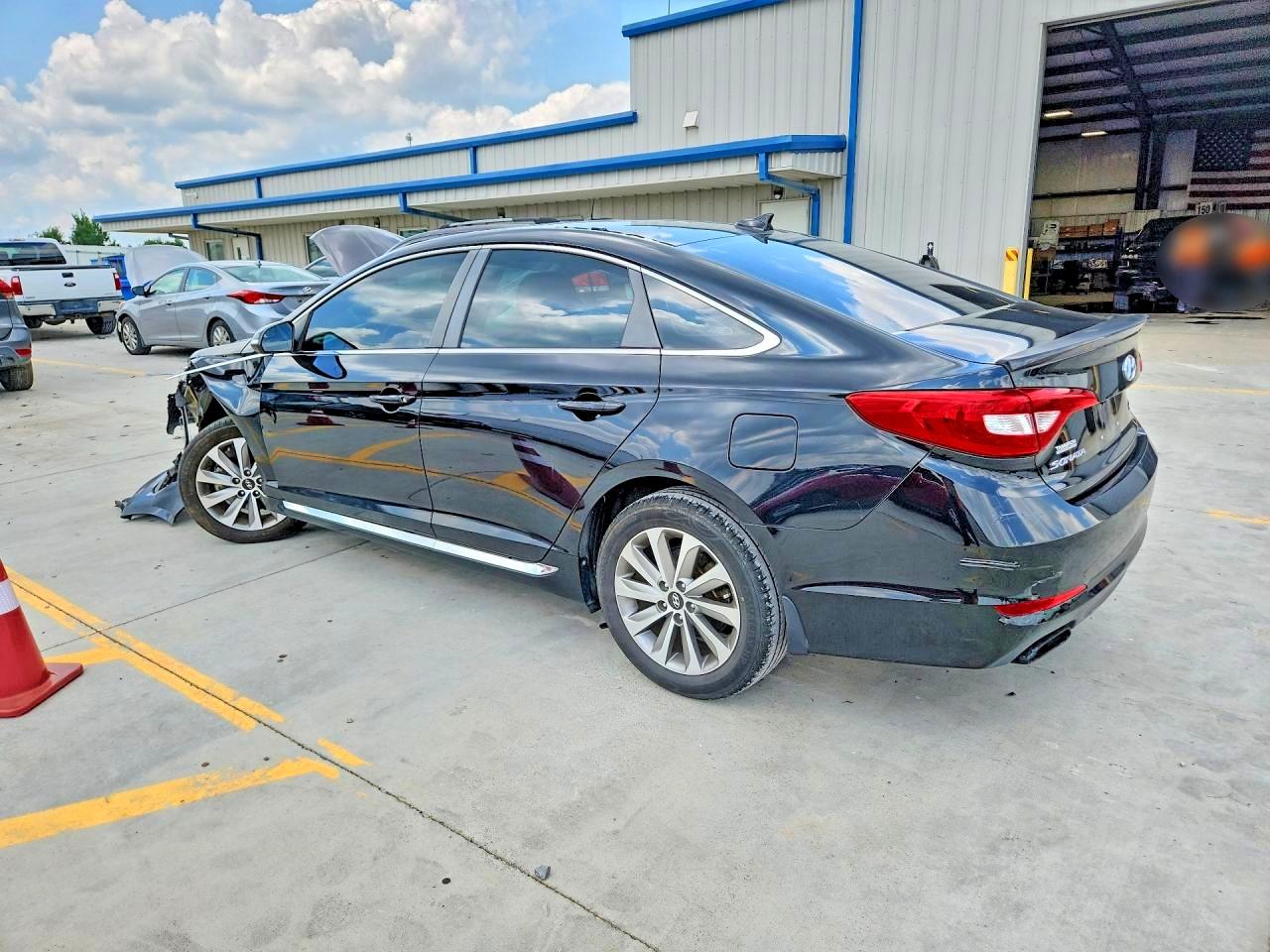 2015 Hyundai Sonata Sport Black vin: 5NPE34AFXFH158879