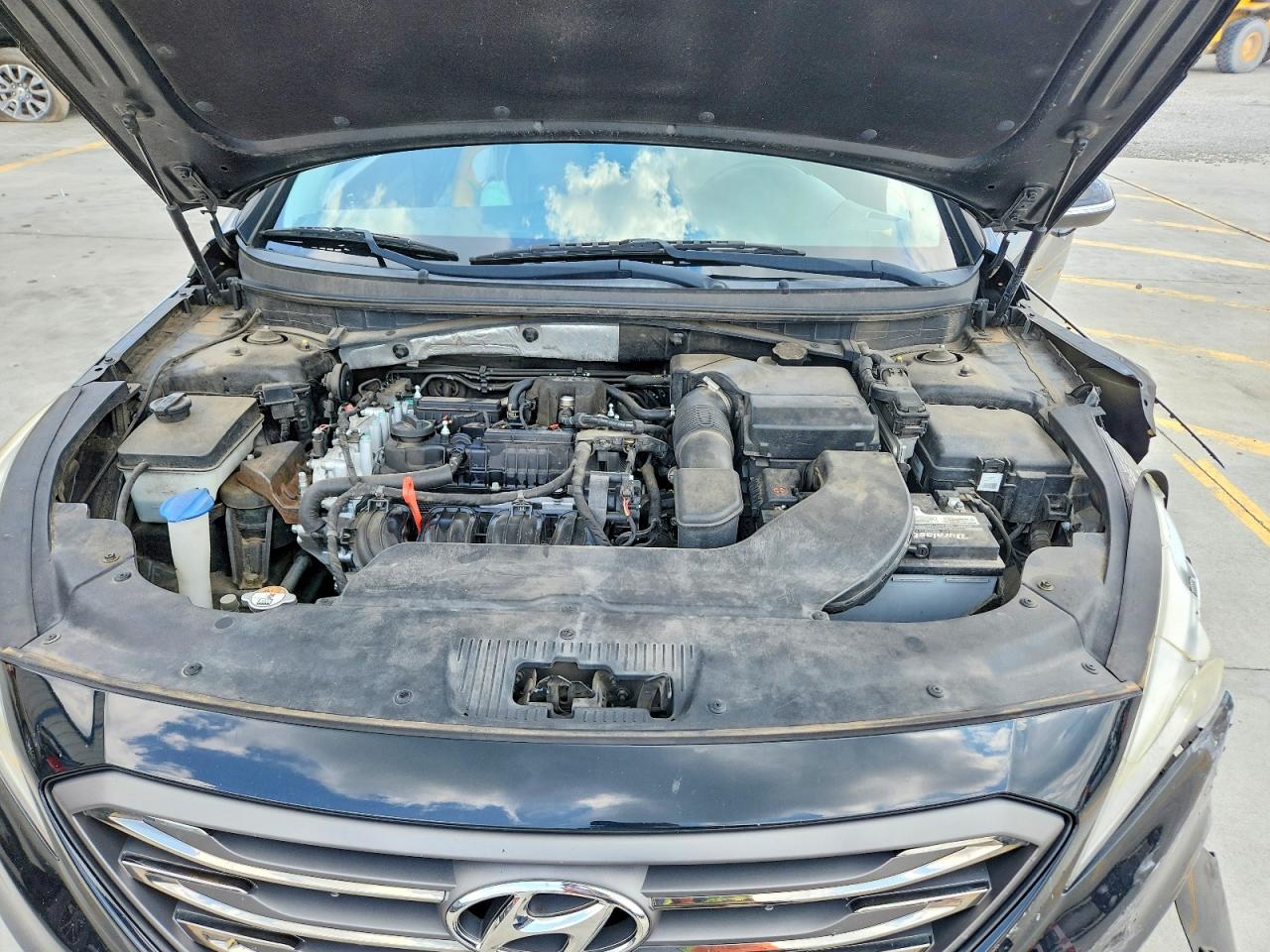 2015 Hyundai Sonata Sport Black vin: 5NPE34AFXFH158879