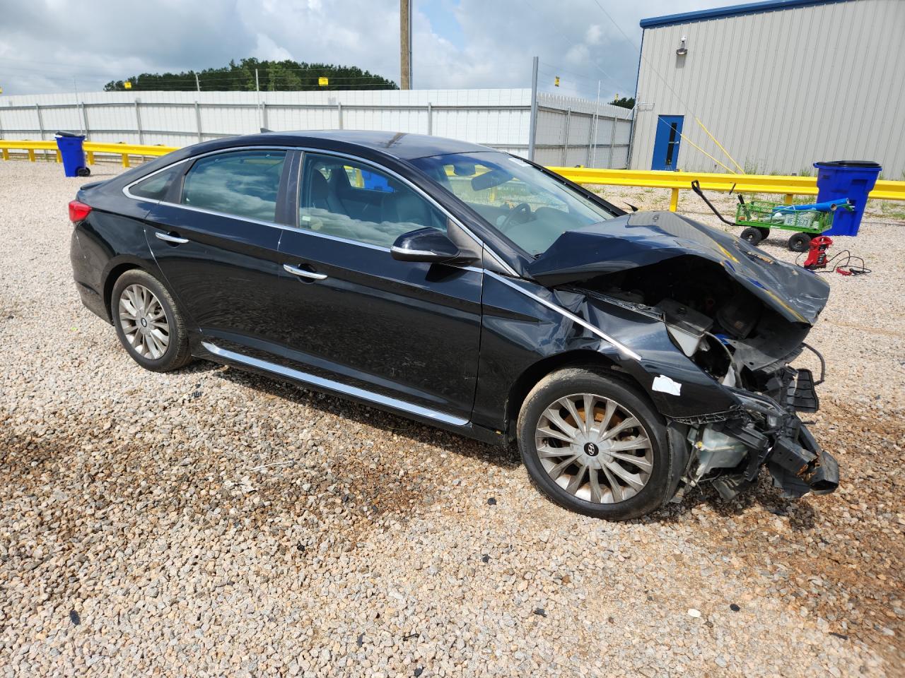 2015 Hyundai Sonata Limited Черный vin: 5NPE34AFXFH166044