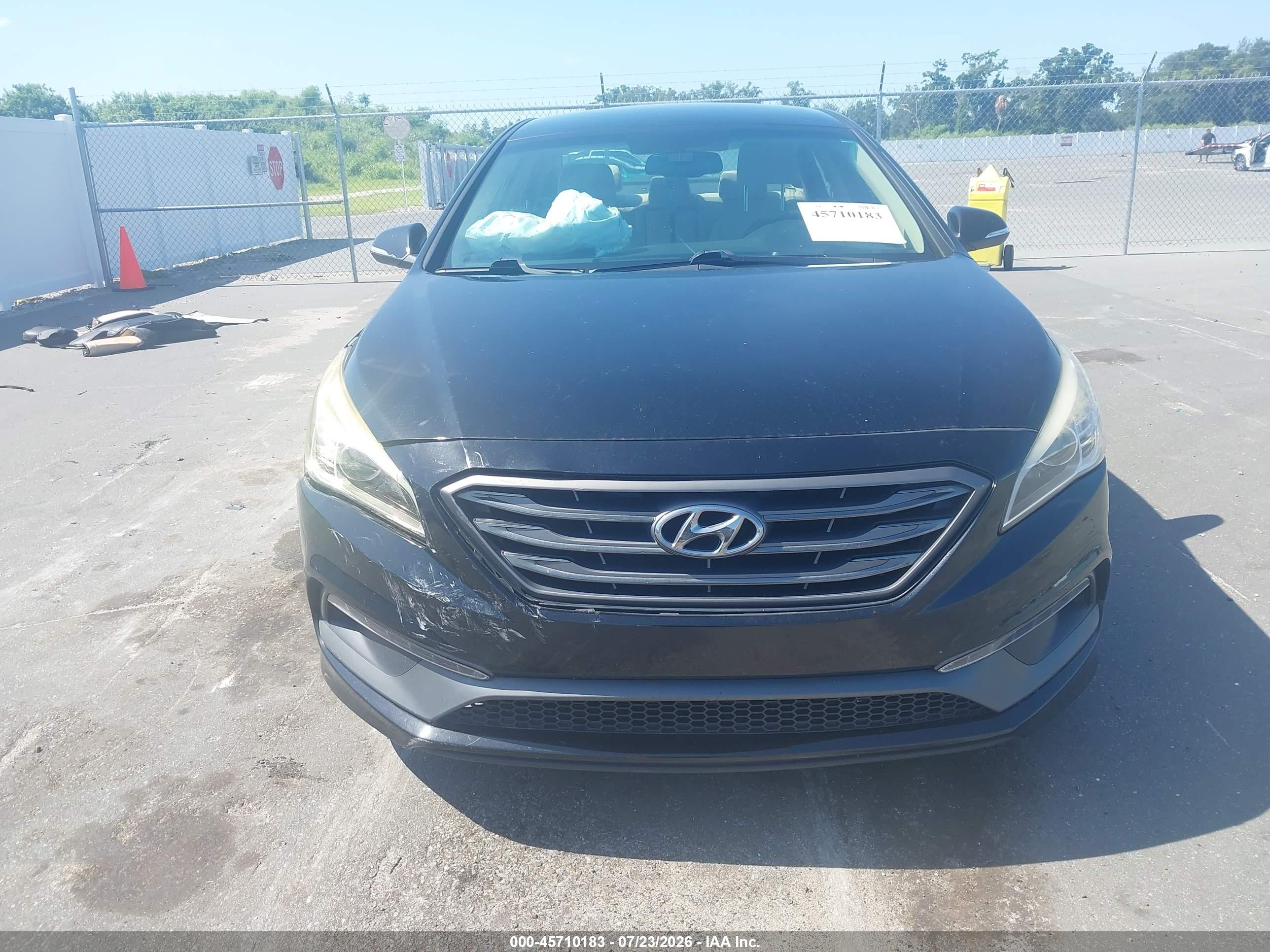 2015 Hyundai Sonata Sport Black vin: 5NPE34AFXFH176086