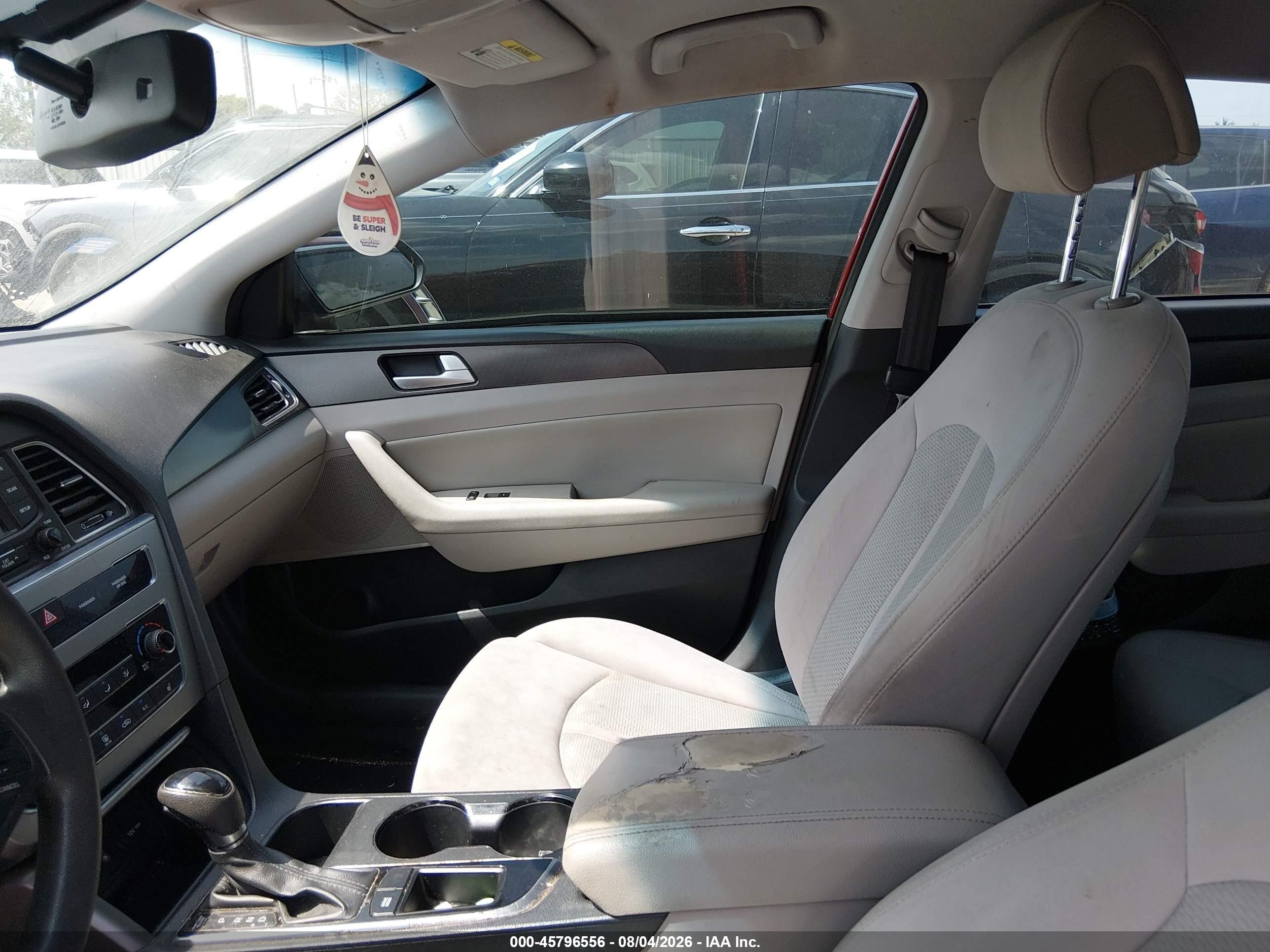 2015 Hyundai Sonata Sport Red vin: 5NPE34AFXFH180610