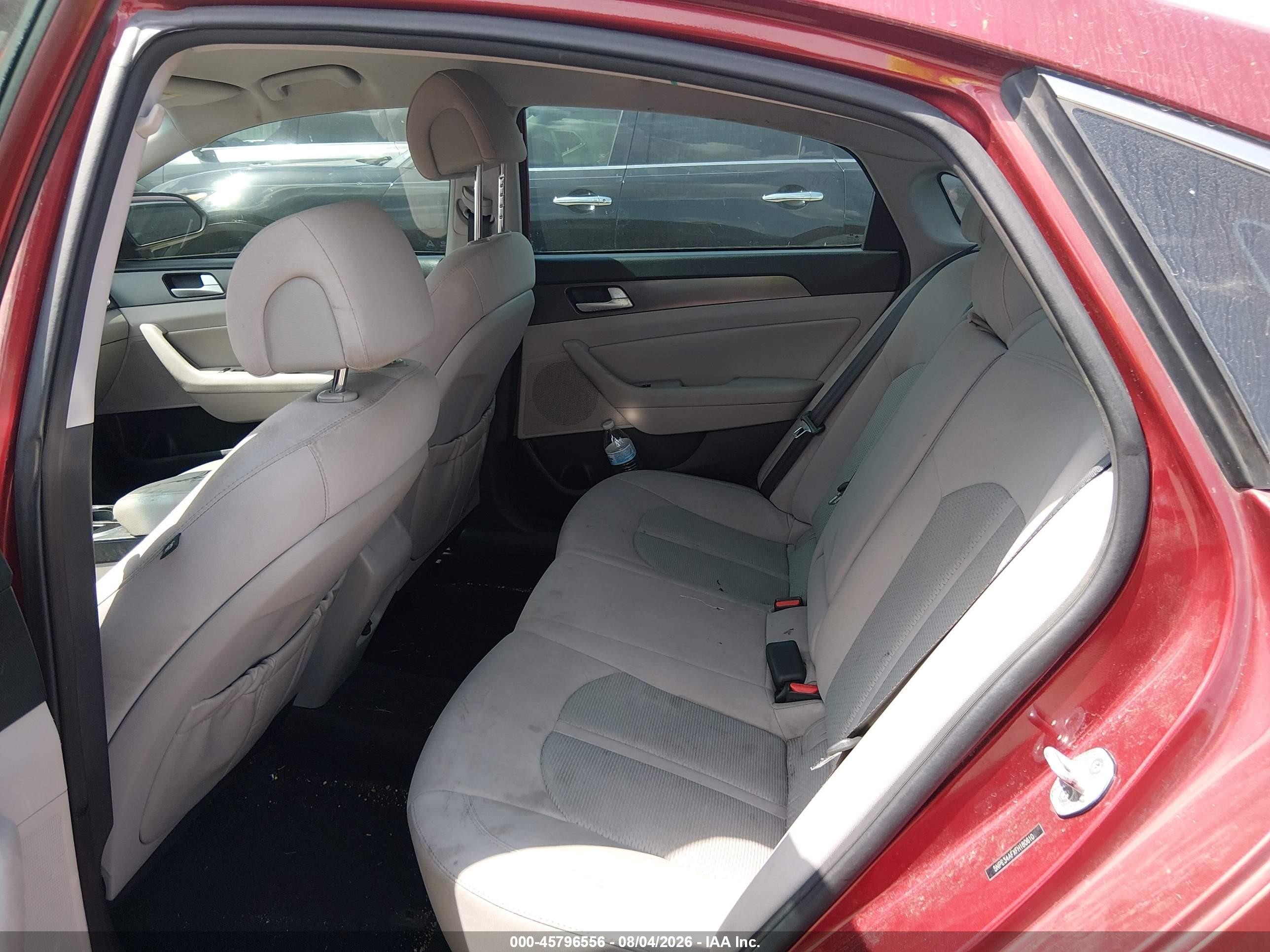 2015 Hyundai Sonata Sport Red vin: 5NPE34AFXFH180610