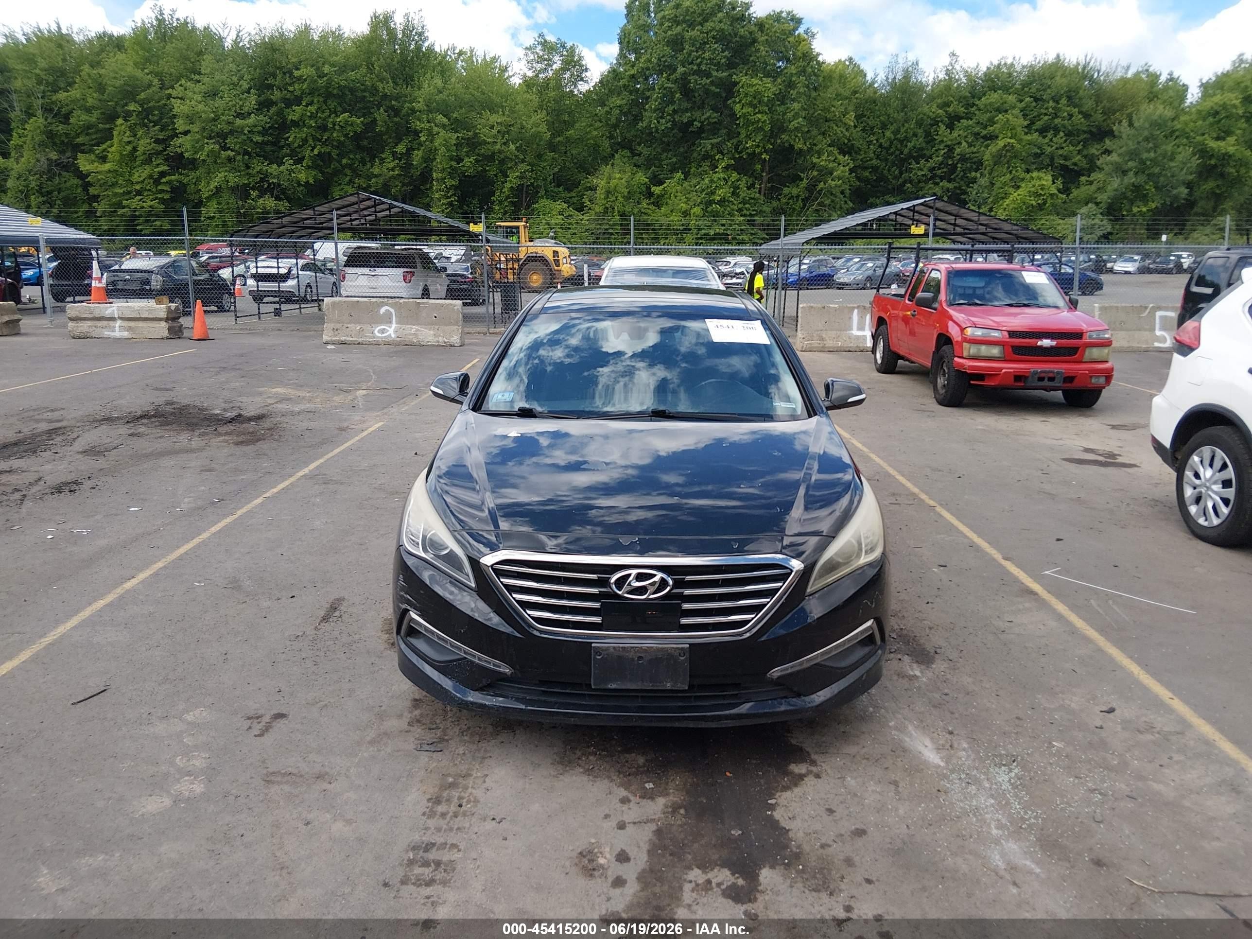 2015 Hyundai Sonata Limited Black vin: 5NPE34AFXFH206056