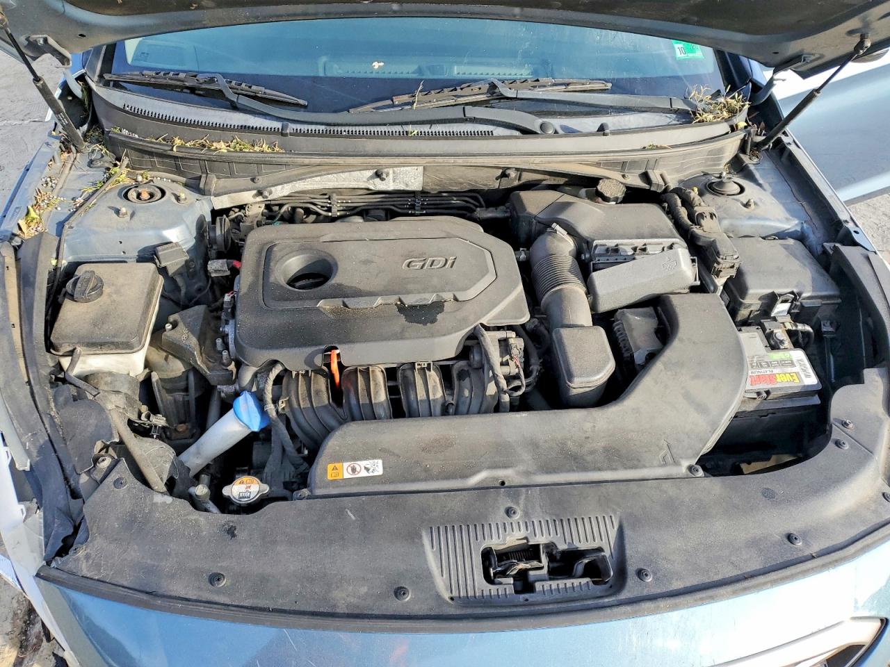 2015 Hyundai Sonata Sport Blue vin: 5NPE34AFXFH207241