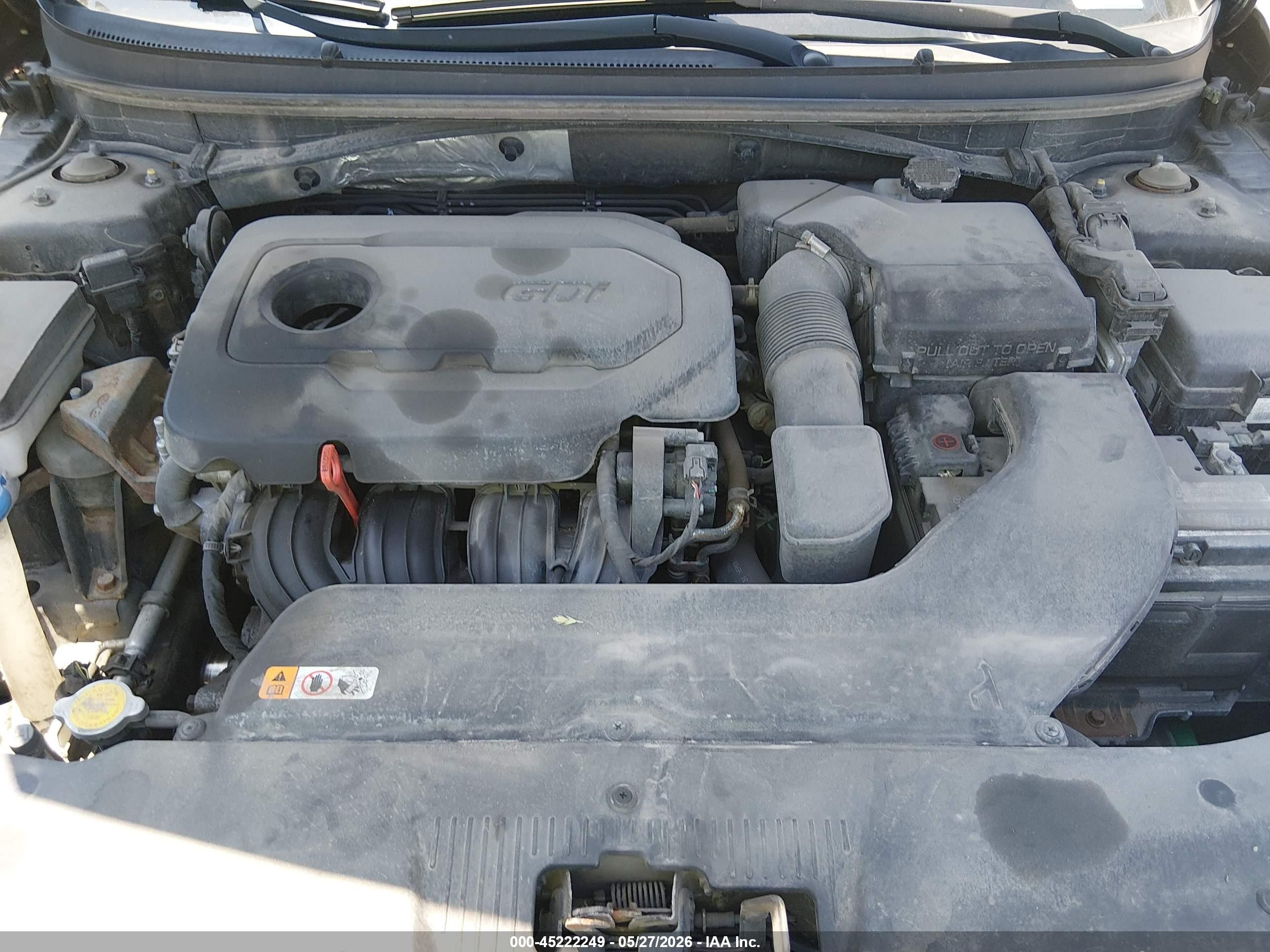 2015 Hyundai Sonata Sport Черный vin: 5NPE34AFXFH211371