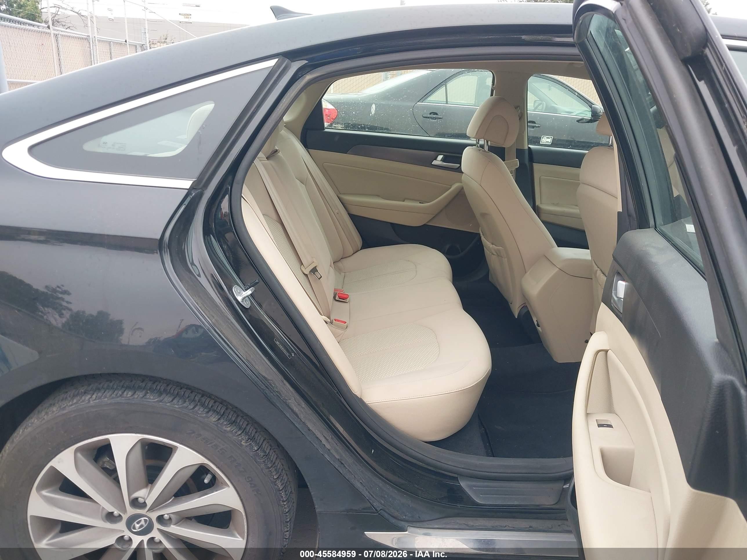 2015 Hyundai Sonata Sport Черный vin: 5NPE34AFXFH222743