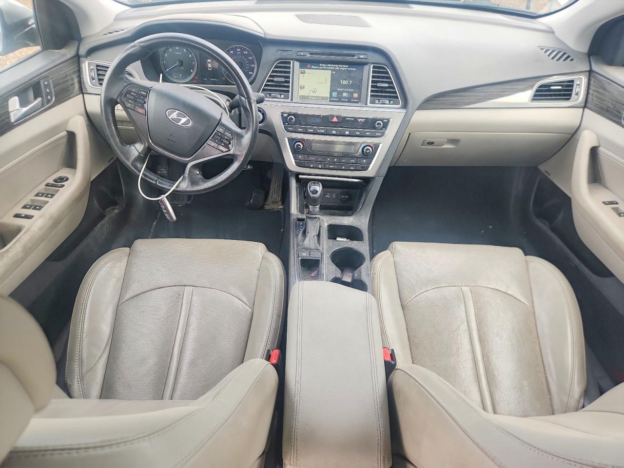2015 Hyundai Sonata Limited Gray vin: 5NPE34AFXFH227358