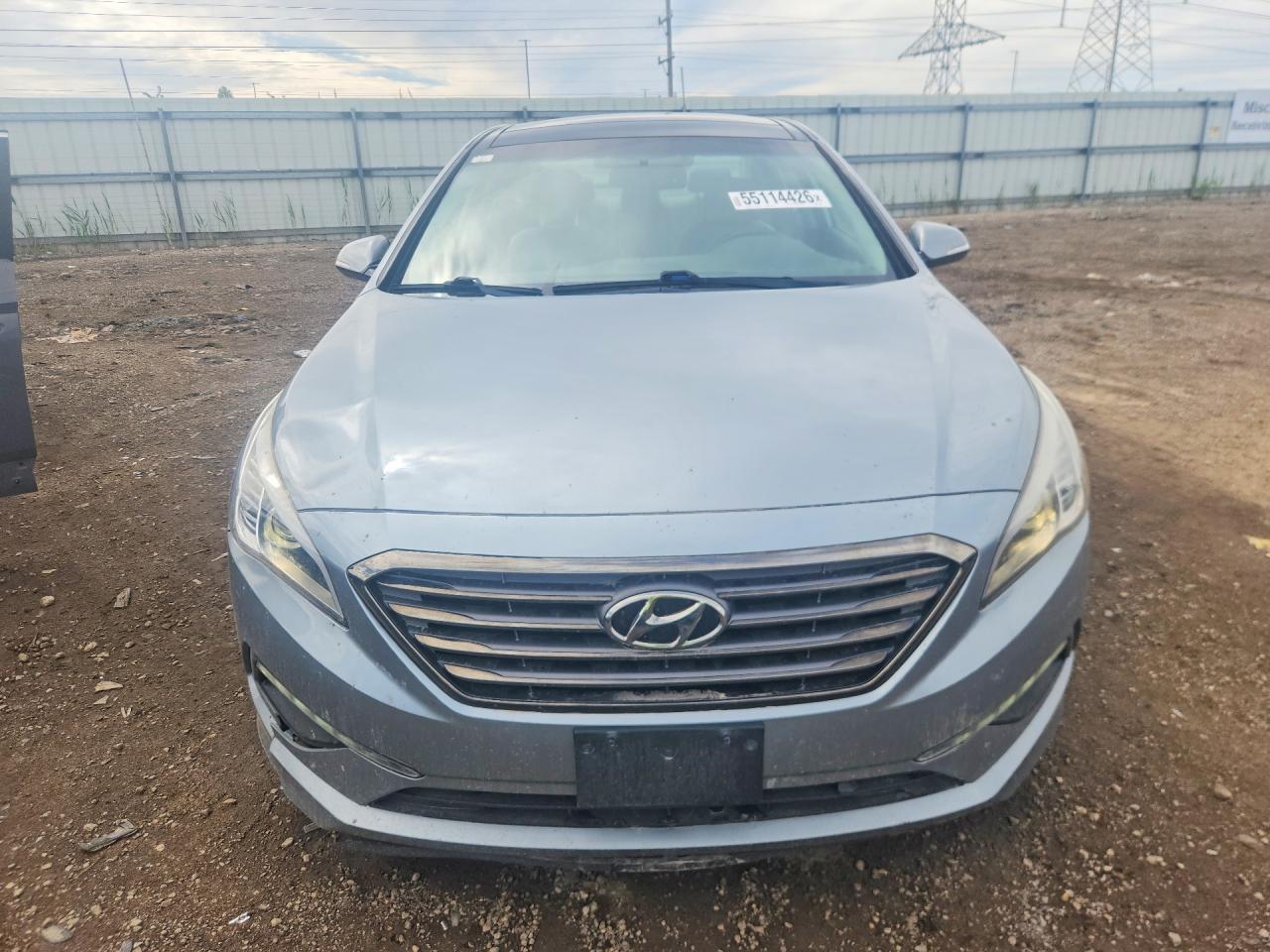 2015 Hyundai Sonata Limited Gray vin: 5NPE34AFXFH227358