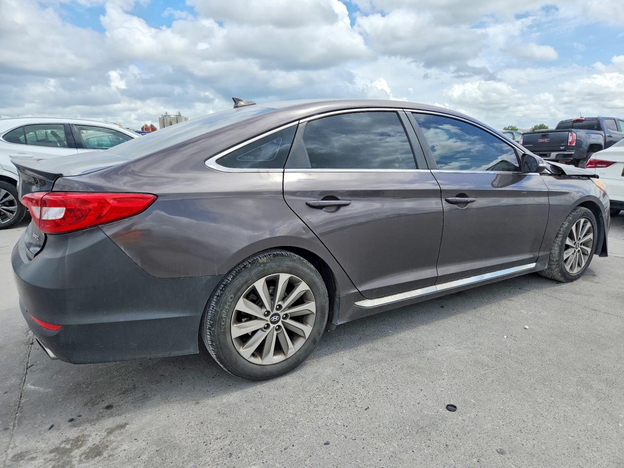 2015 Hyundai Sonata Sport Gray vin: 5NPE34AFXFH232141