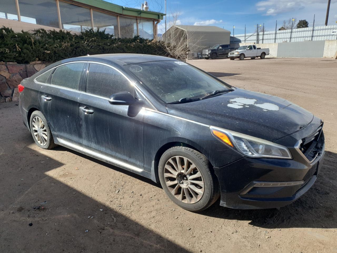 2015 Hyundai Sonata Sport Black vin: 5NPE34AFXFH234598