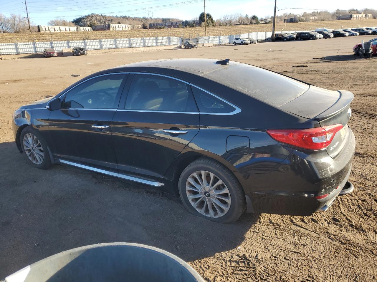 2015 Hyundai Sonata Sport Black vin: 5NPE34AFXFH234598
