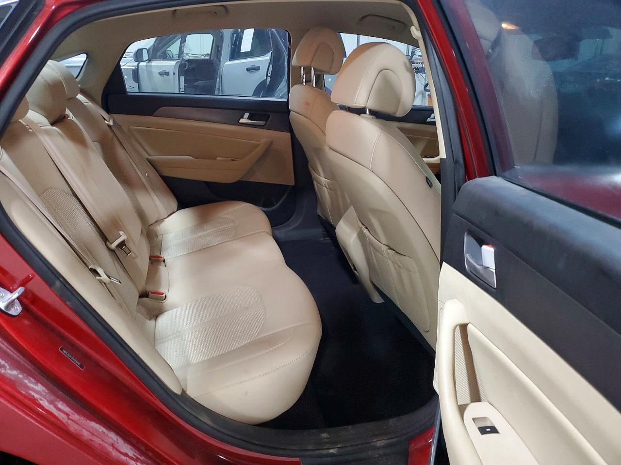 2015 Hyundai Sonata Sport Red vin: 5NPE34AFXFH234911