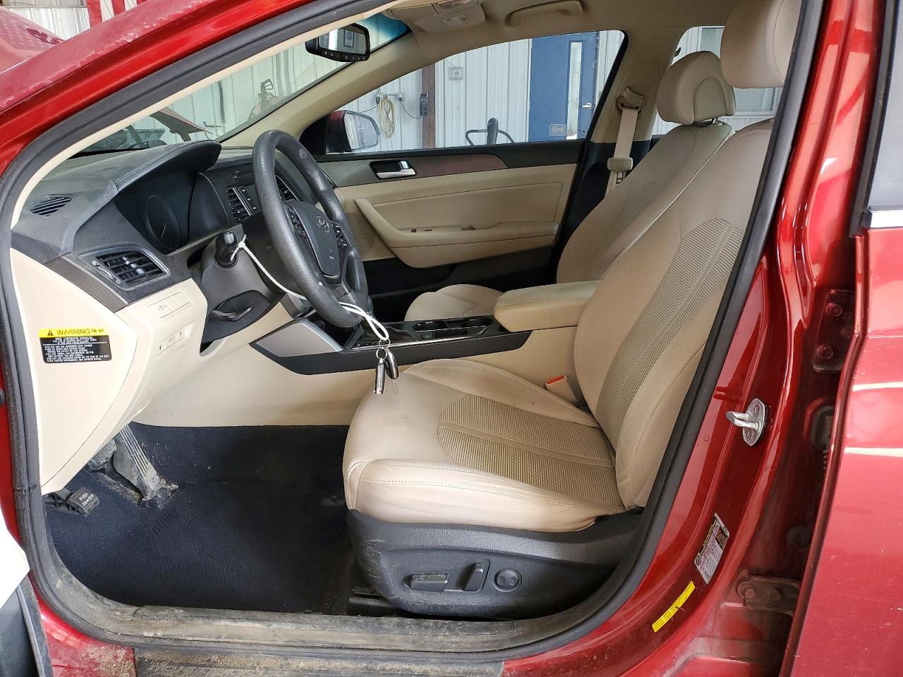 2015 Hyundai Sonata Sport Red vin: 5NPE34AFXFH234911