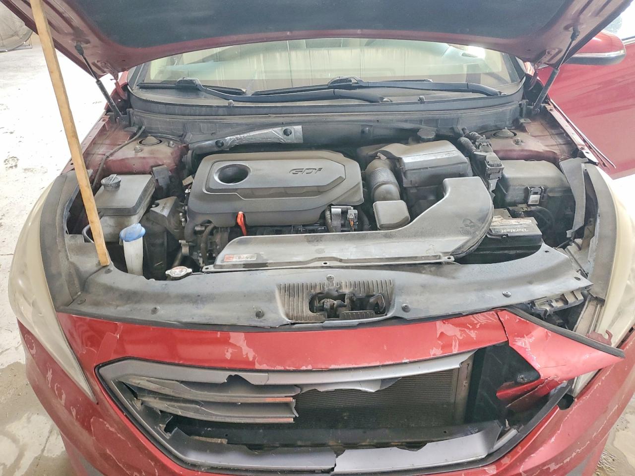 2015 Hyundai Sonata Sport Red vin: 5NPE34AFXFH234911