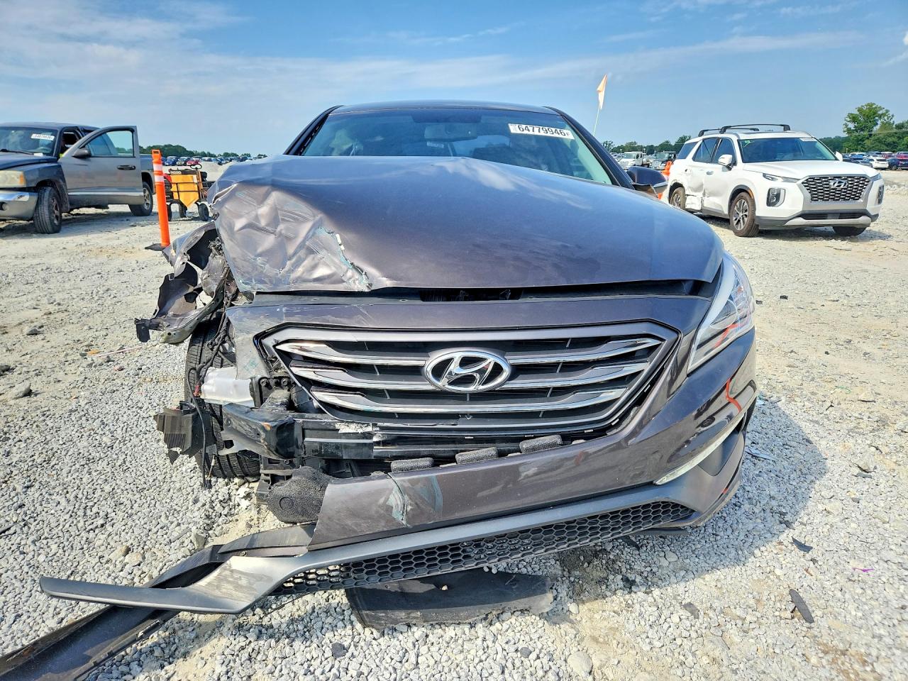 2015 Hyundai Sonata Sport Gray vin: 5NPE34AFXFH243222