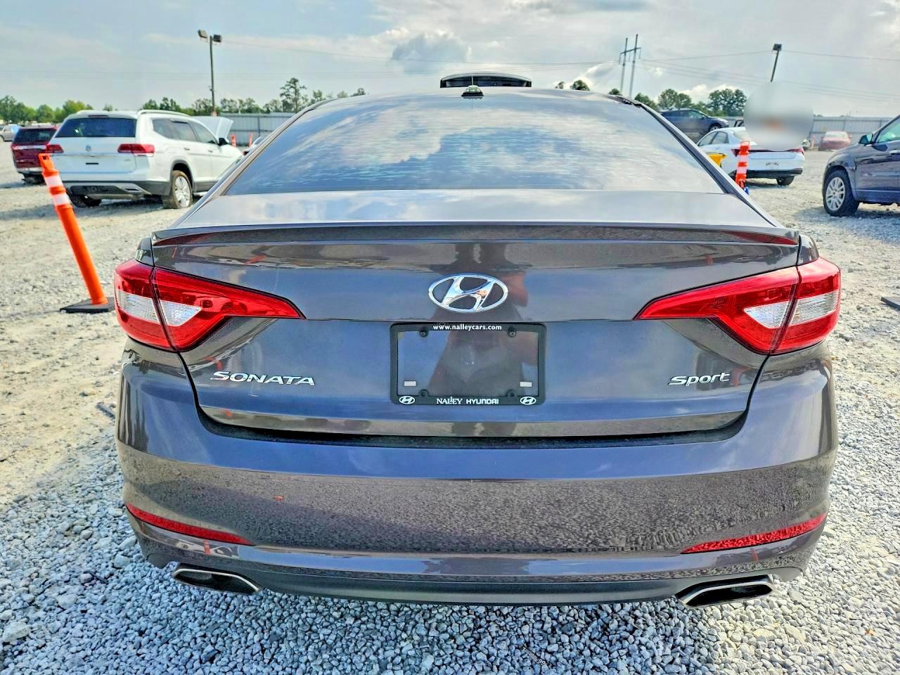 2015 Hyundai Sonata Sport Gray vin: 5NPE34AFXFH243222