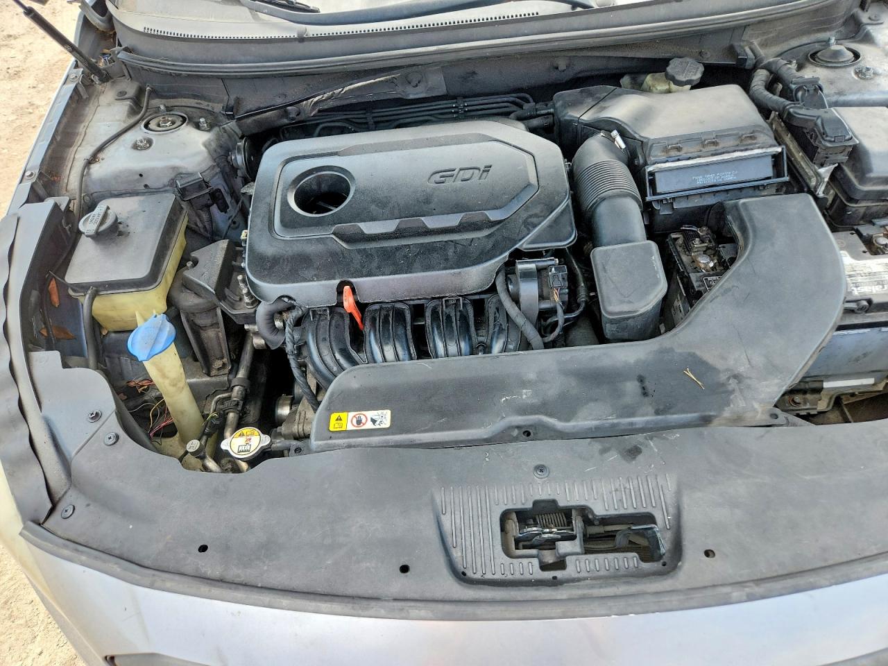2015 Hyundai Sonata Sport Silver vin: 5NPE34AFXFH259002