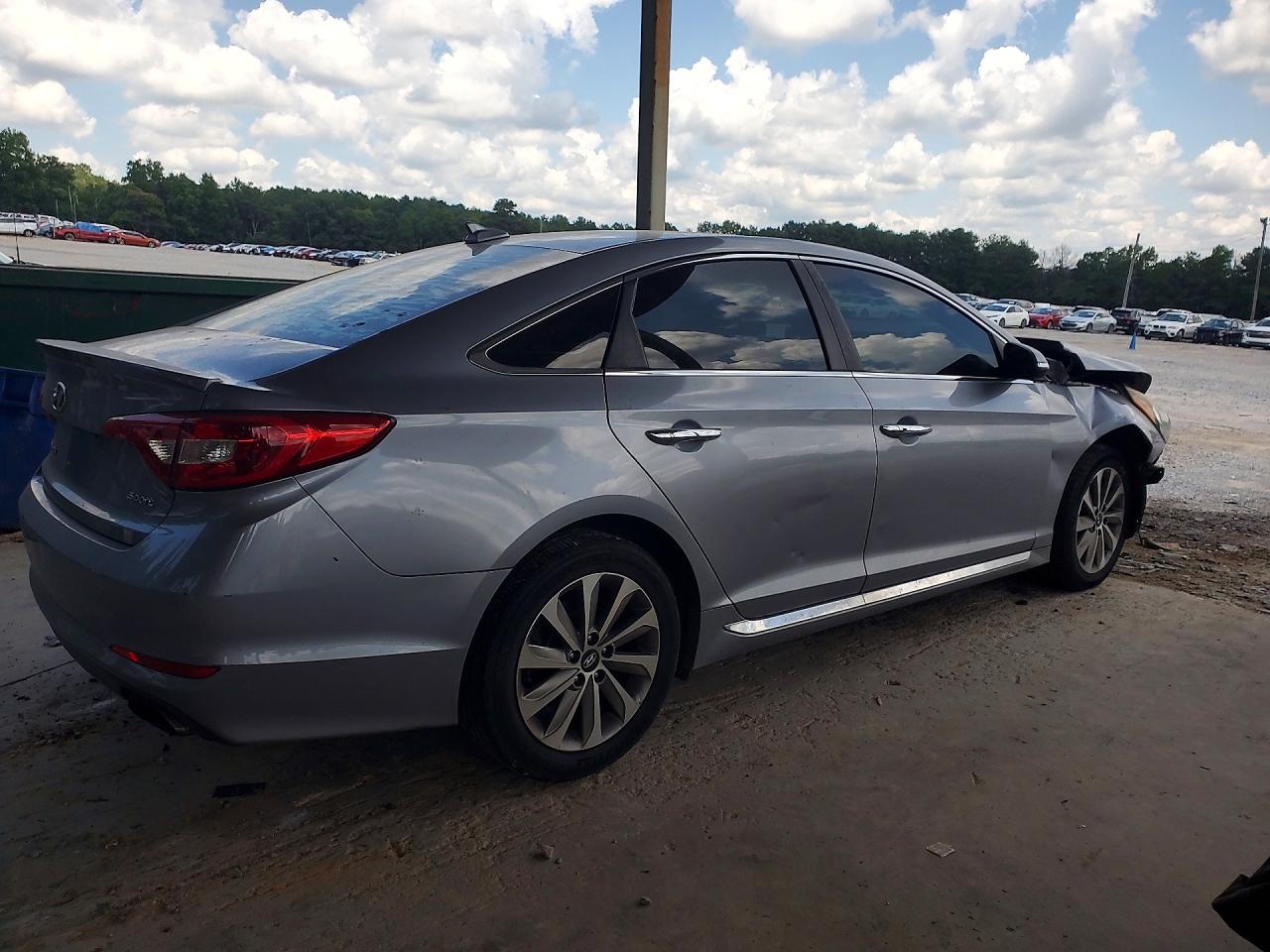 2015 Hyundai Sonata Sport Gray vin: 5NPE34AFXFH259646