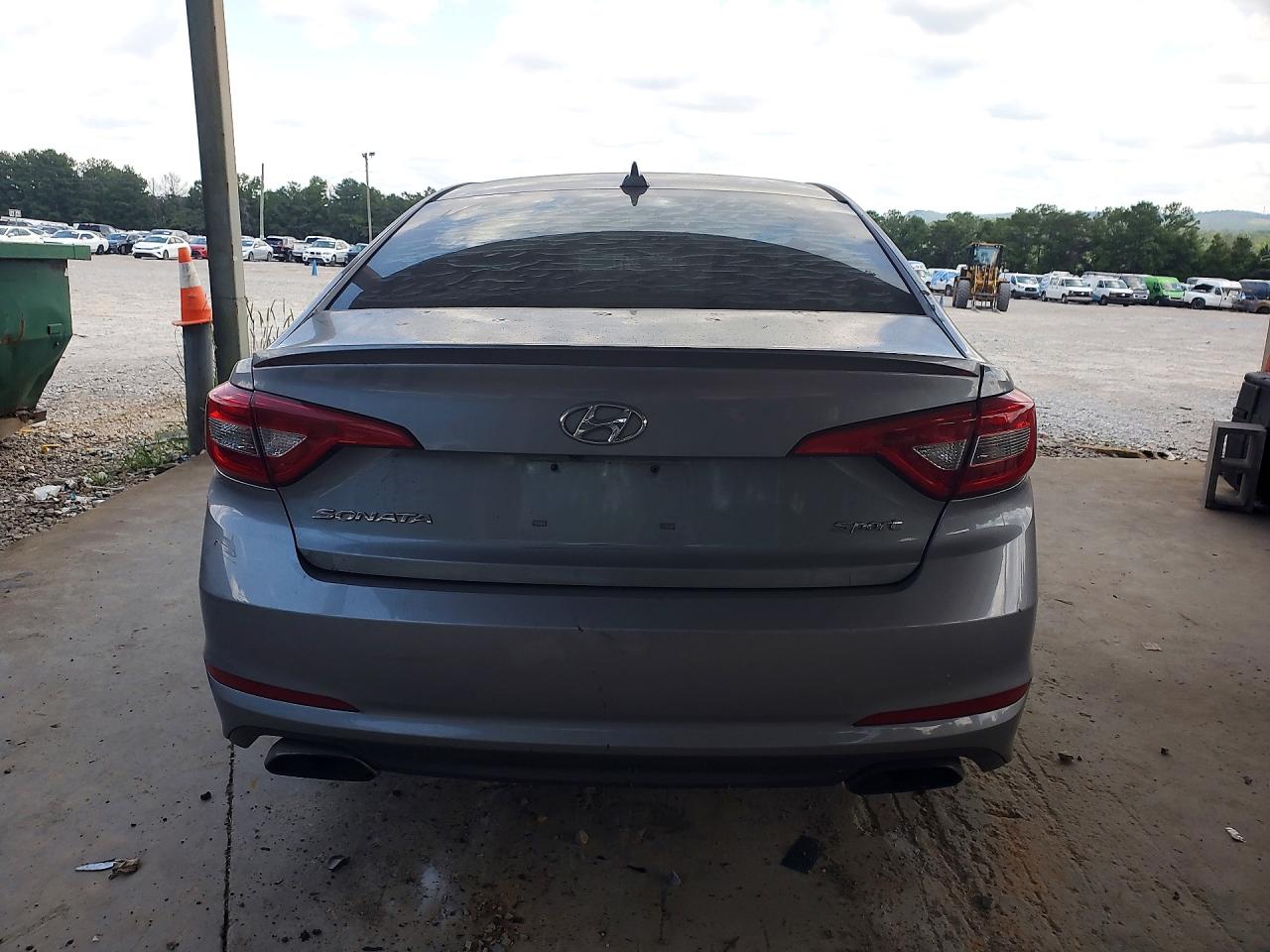 2015 Hyundai Sonata Sport Gray vin: 5NPE34AFXFH259646