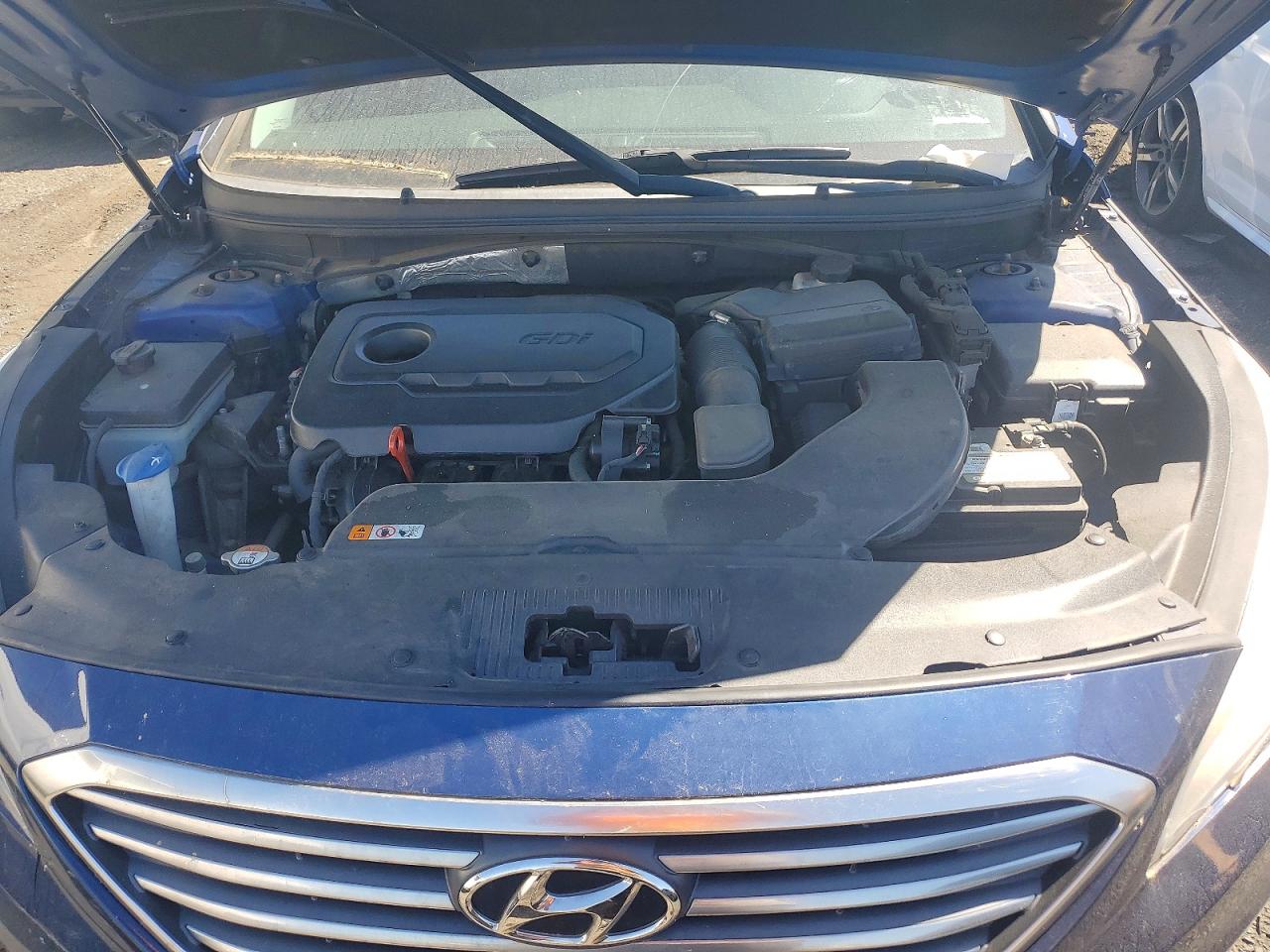 2016 Hyundai Sonata Sport Синий vin: 5NPE34AFXGH273998