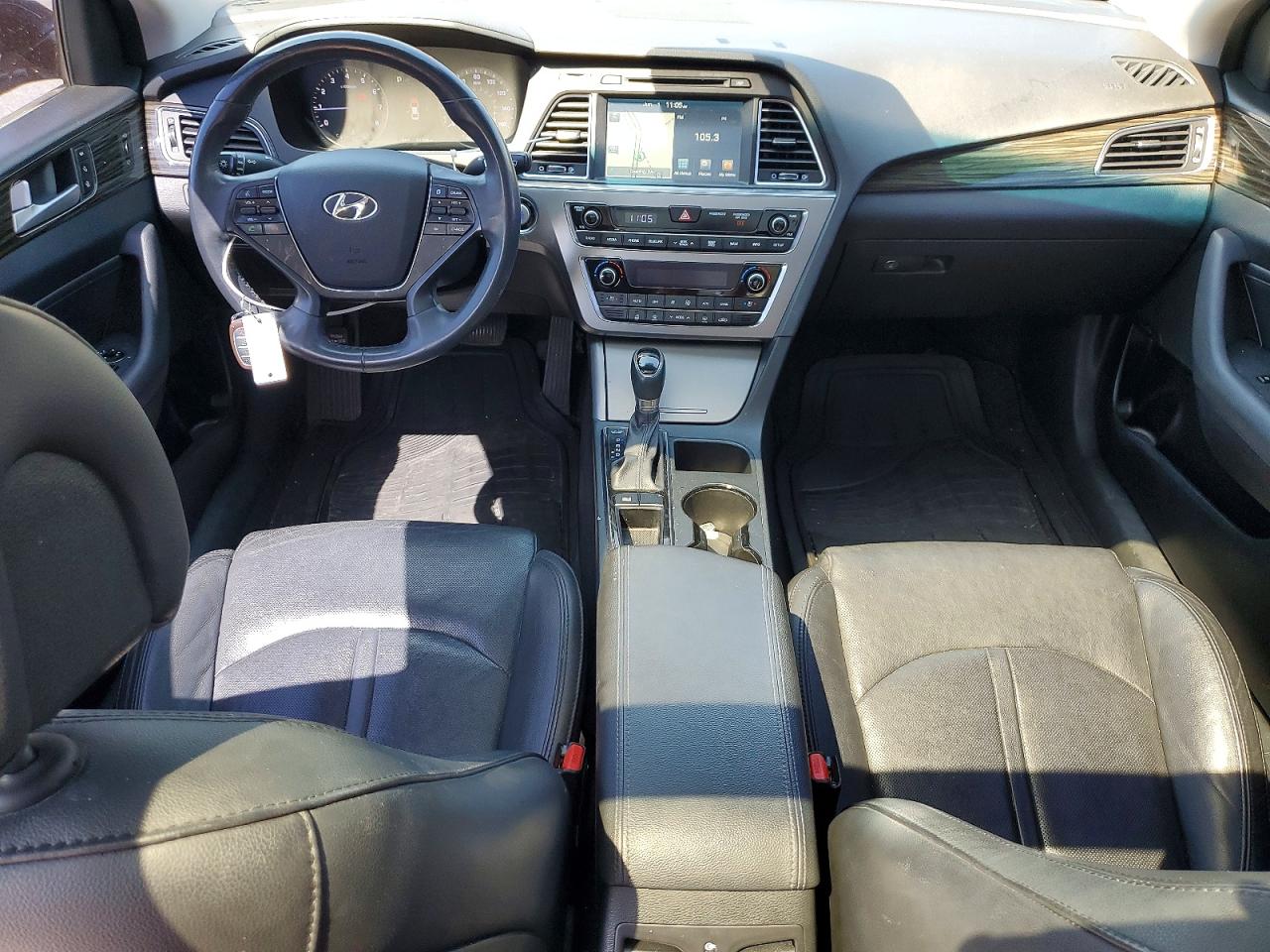 2016 Hyundai Sonata Limited Black vin: 5NPE34AFXGH427559