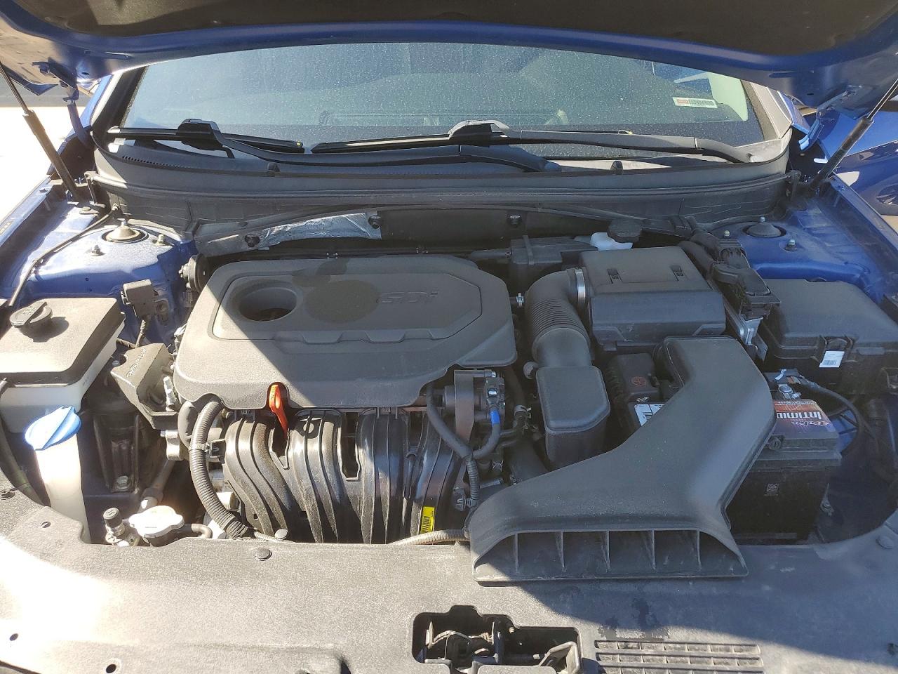 2018 Hyundai Sonata Sel Blue vin: 5NPE34AFXJH611343