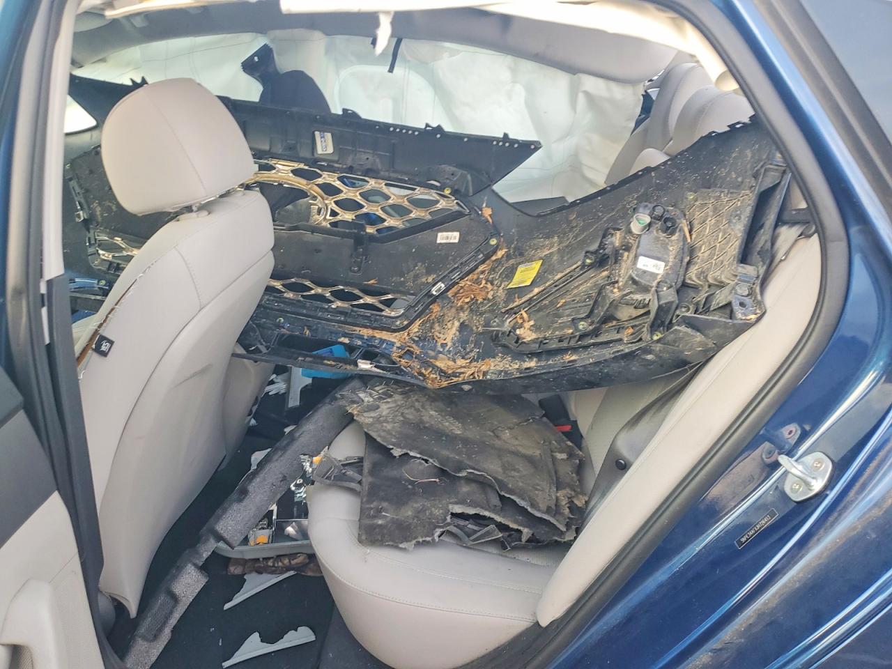 2018 Hyundai Sonata Sel+ Blue vin: 5NPE34AFXJH726413