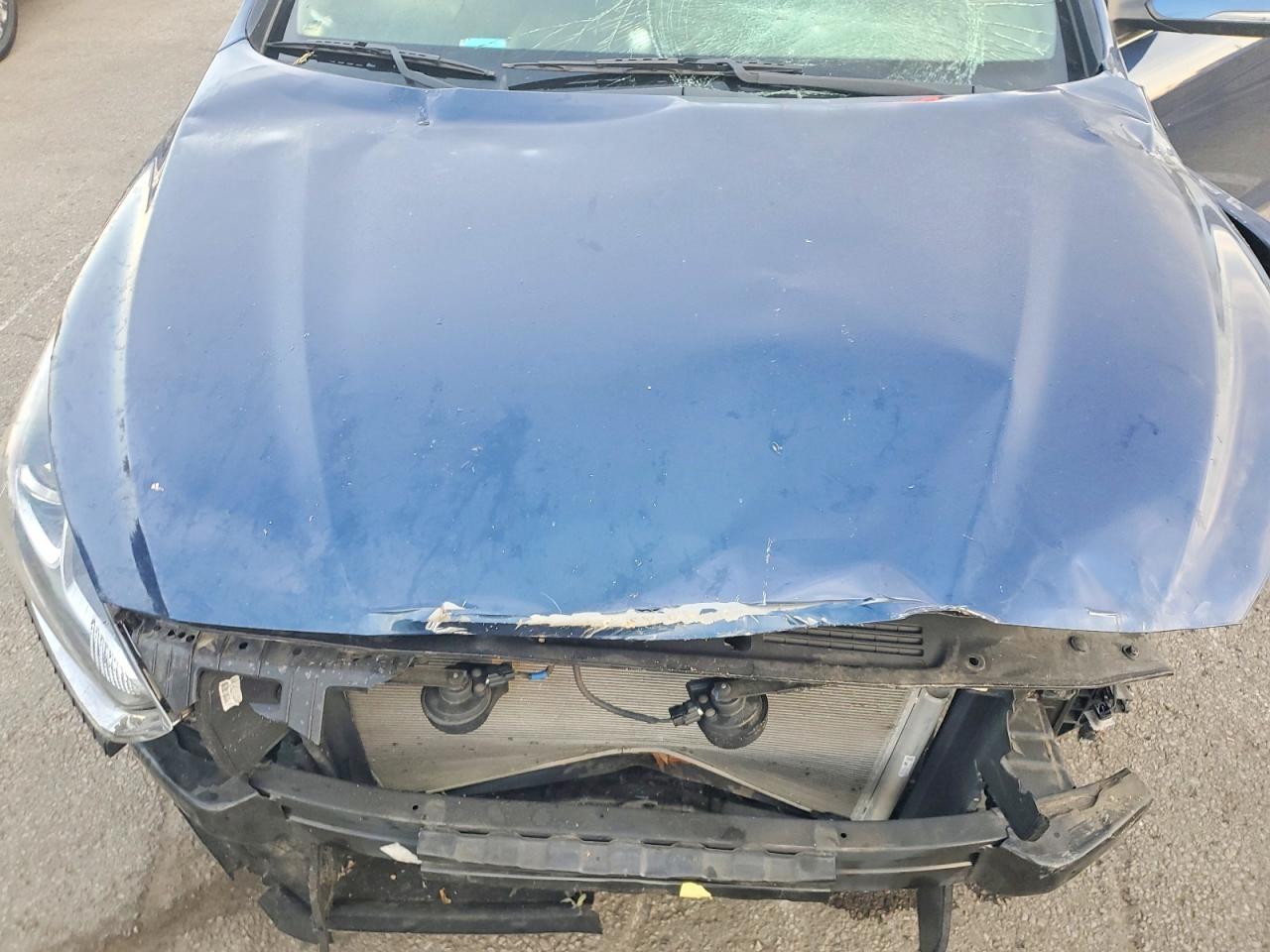 2018 Hyundai Sonata Sel+ Blue vin: 5NPE34AFXJH726413