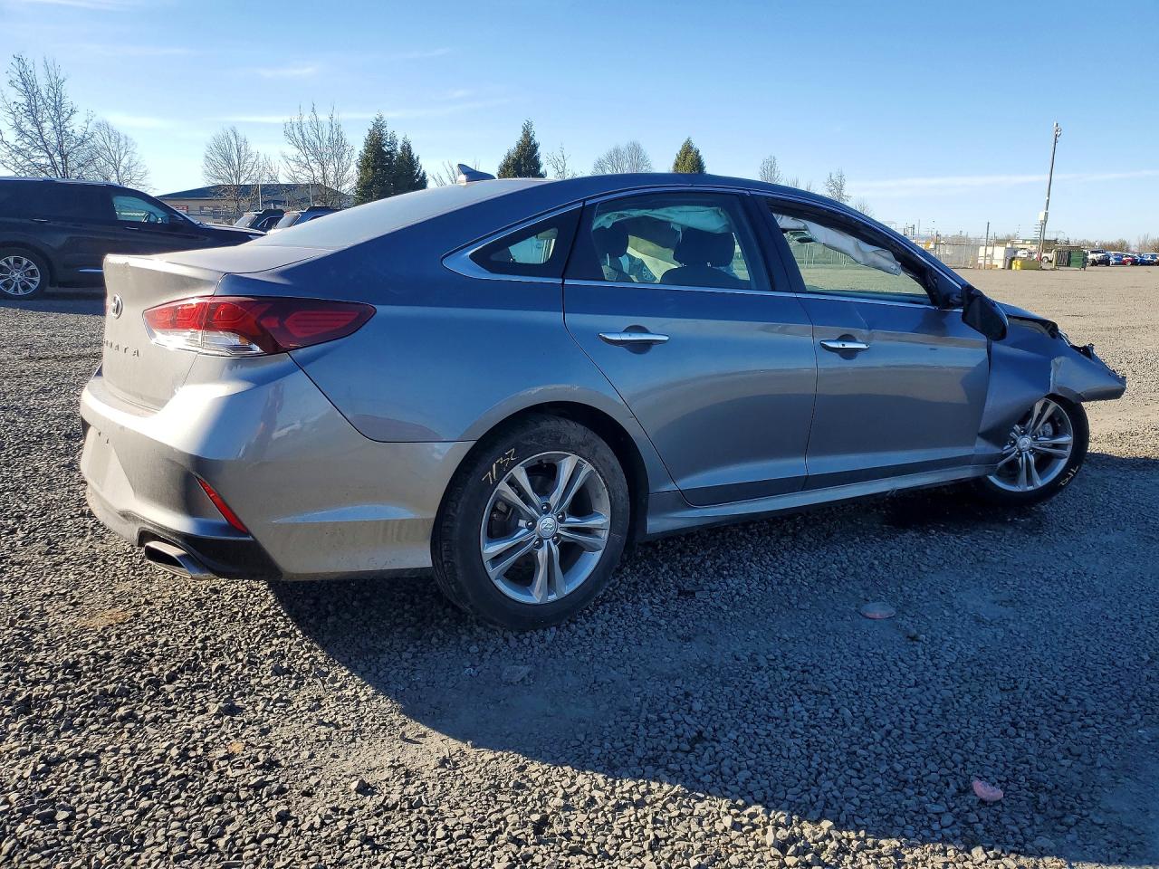 2019 Hyundai Sonata Limited Gray vin: 5NPE34AFXKH768730