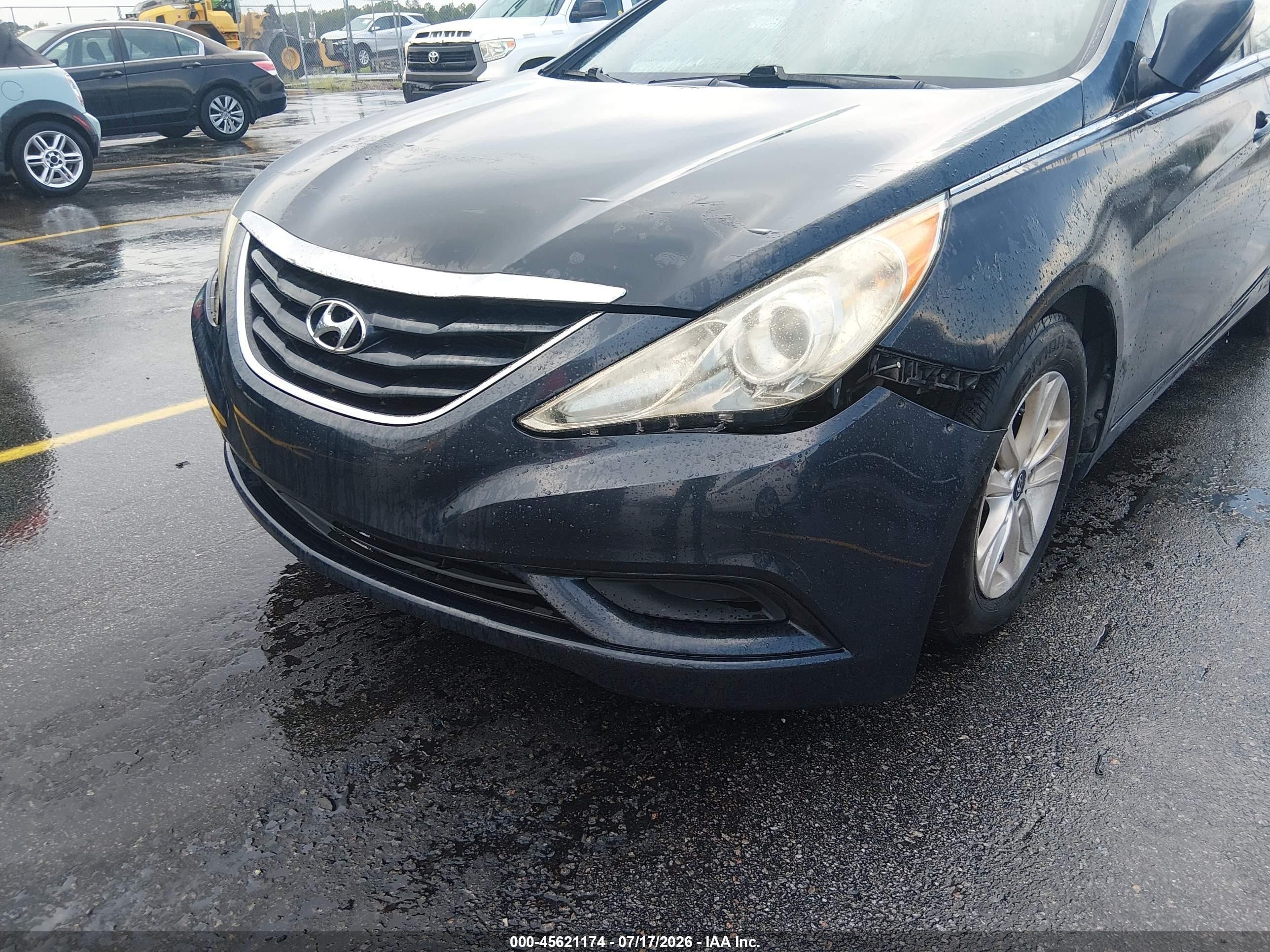 2011 Hyundai Sonata Gls Blue vin: 5NPEB4AC0BH006614