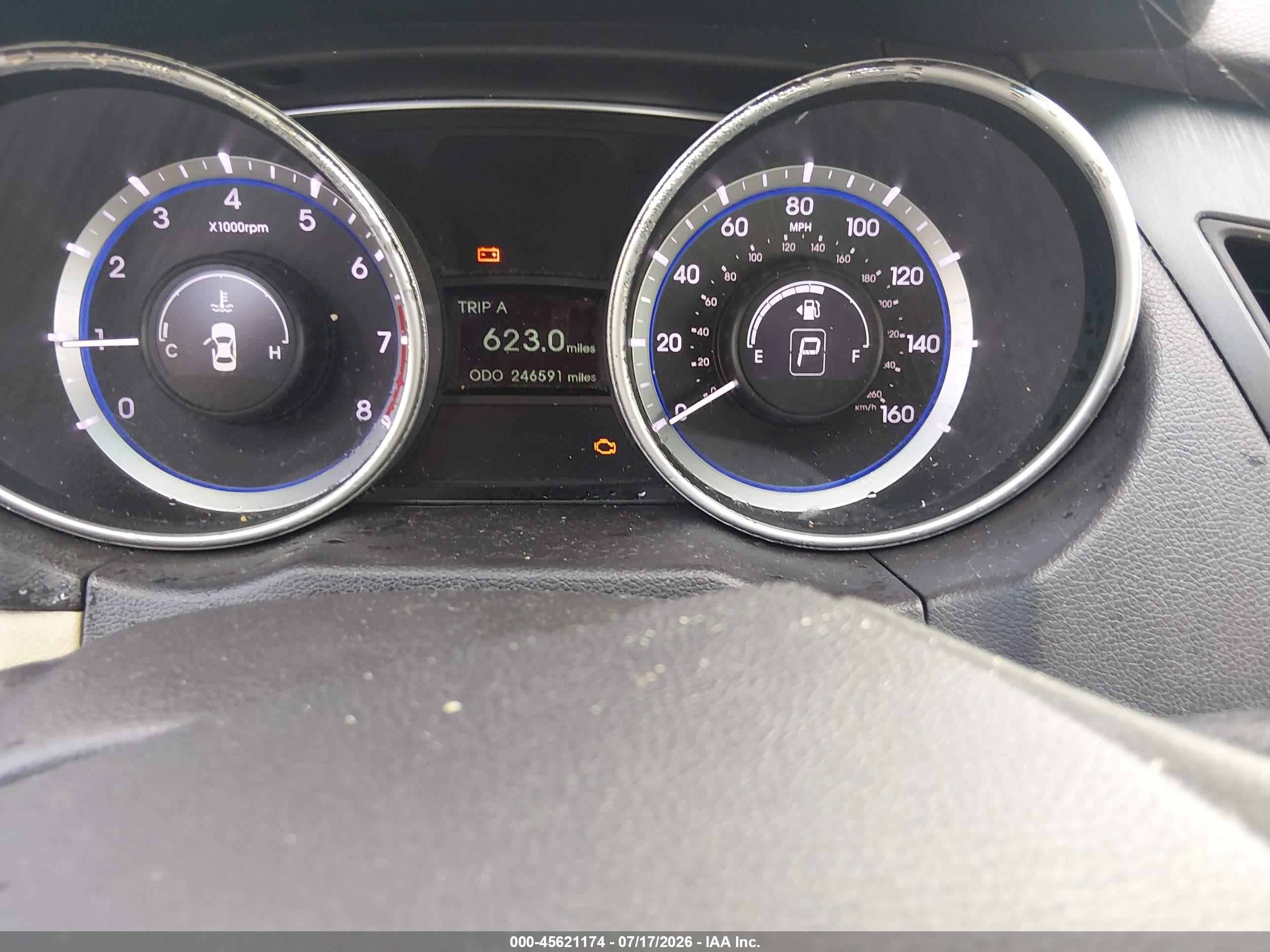 2011 Hyundai Sonata Gls Blue vin: 5NPEB4AC0BH006614