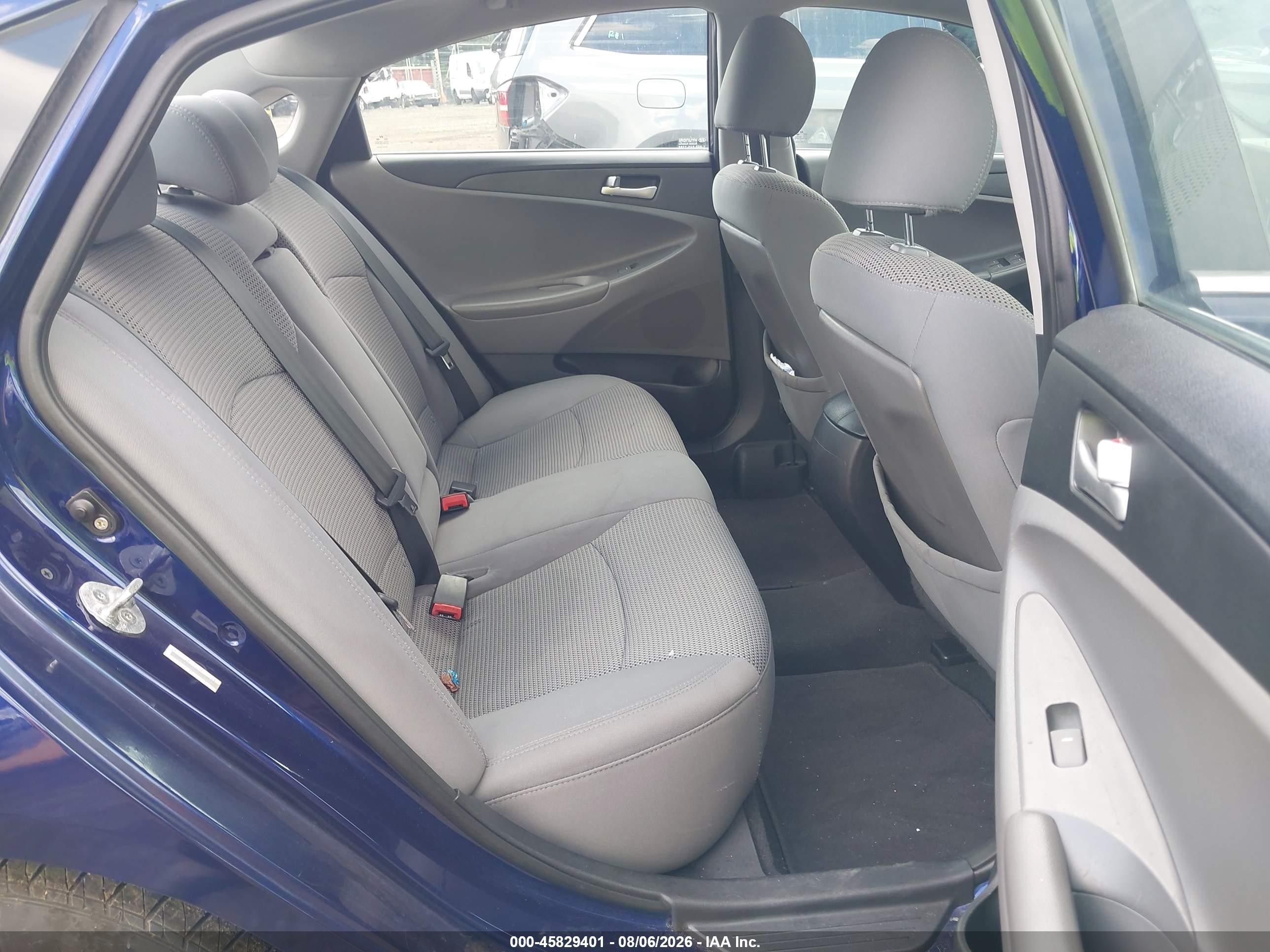 2011 Hyundai Sonata Gls Blue vin: 5NPEB4AC0BH017712