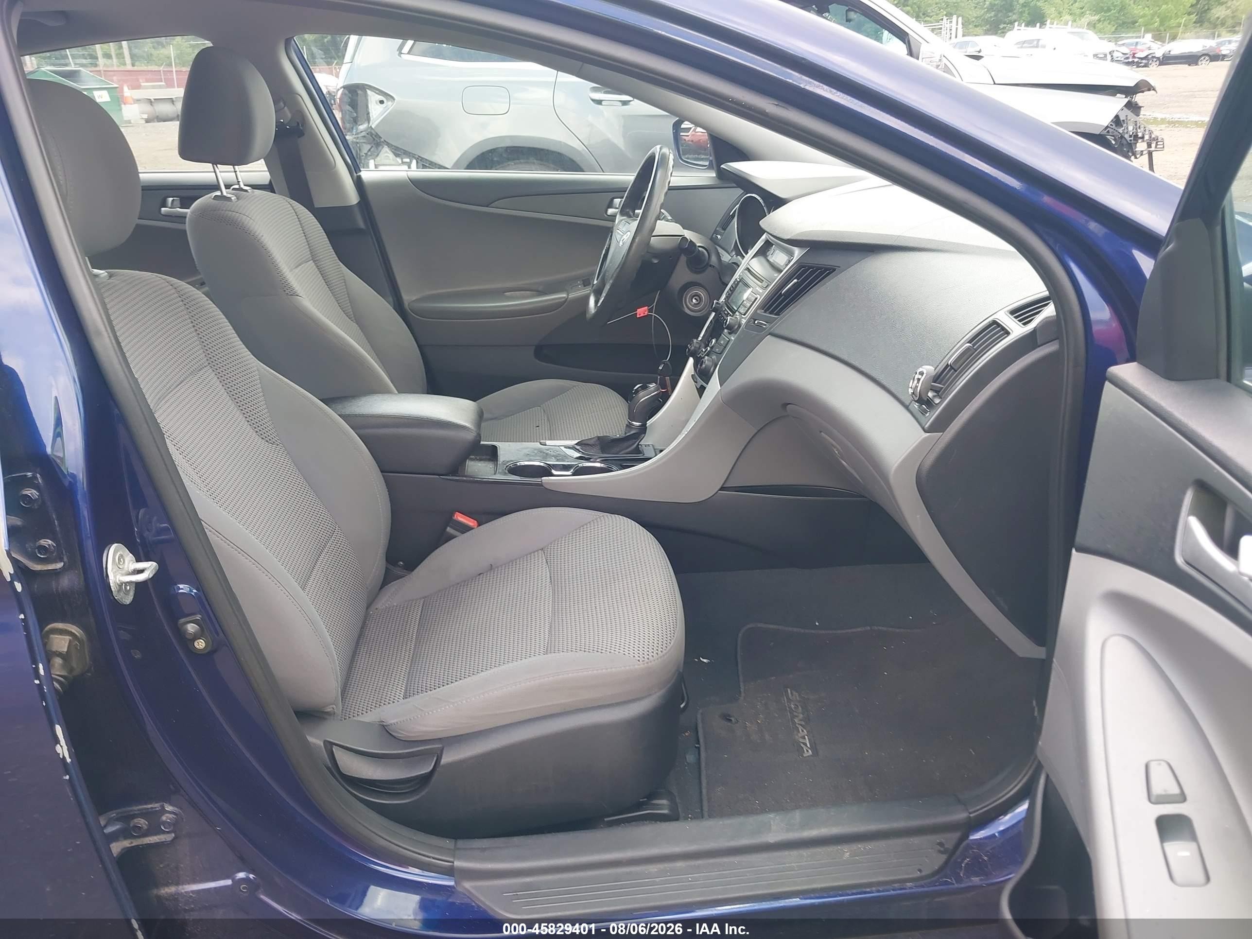 2011 Hyundai Sonata Gls Blue vin: 5NPEB4AC0BH017712