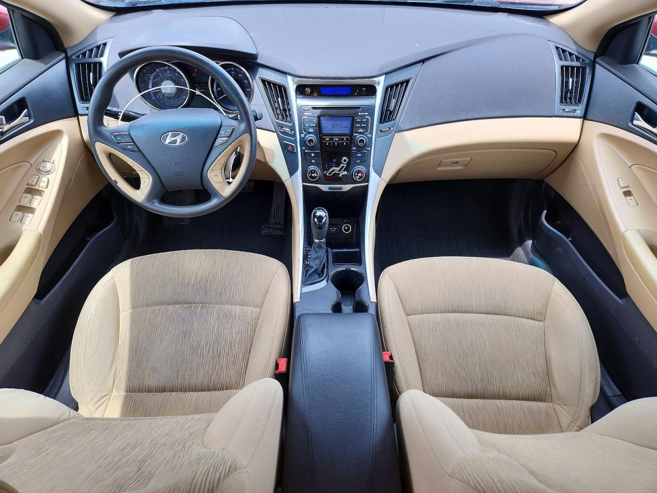 2011 Hyundai Sonata Gls Красный vin: 5NPEB4AC0BH046983