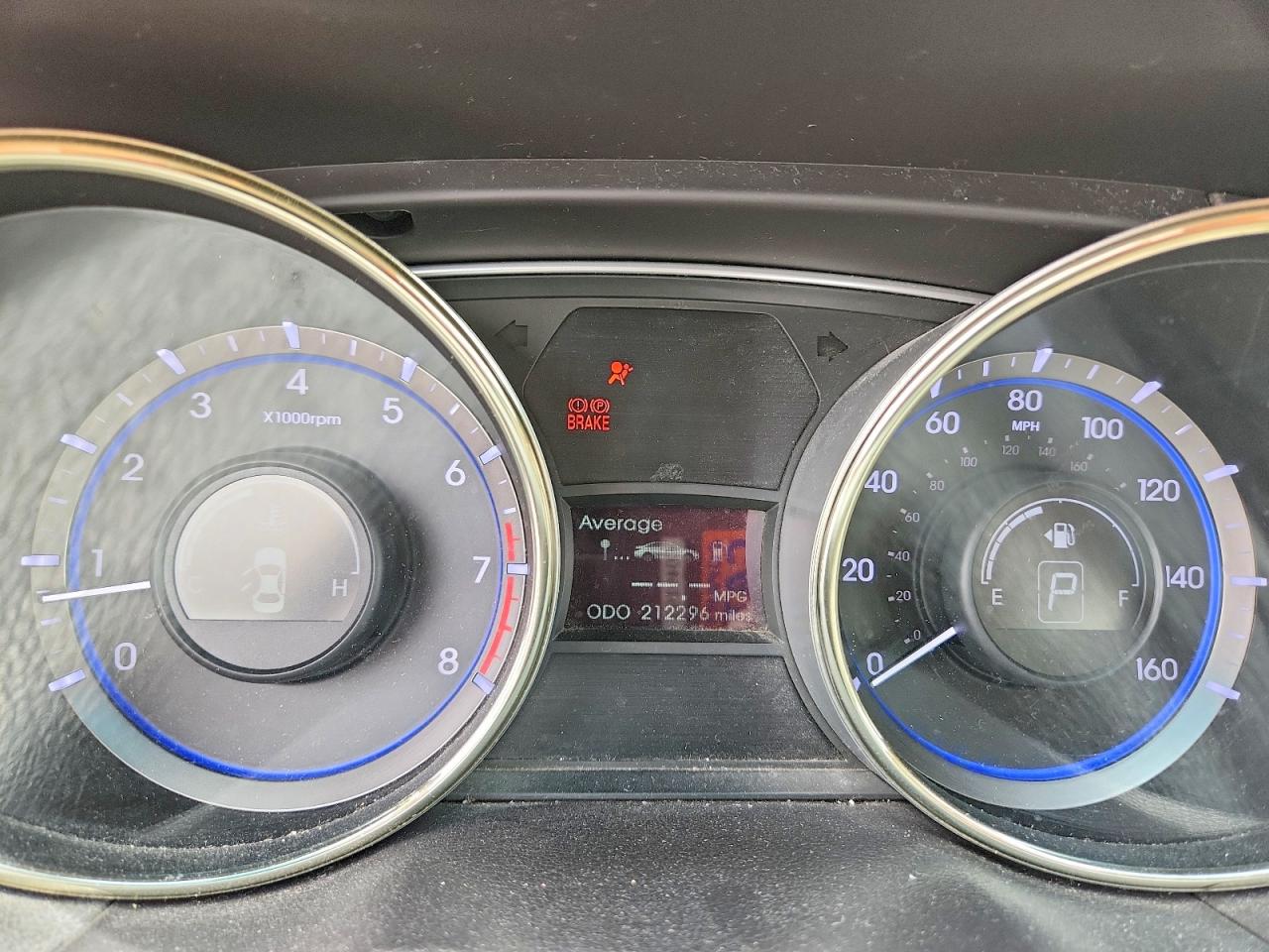 2011 Hyundai Sonata Gls Красный vin: 5NPEB4AC0BH046983
